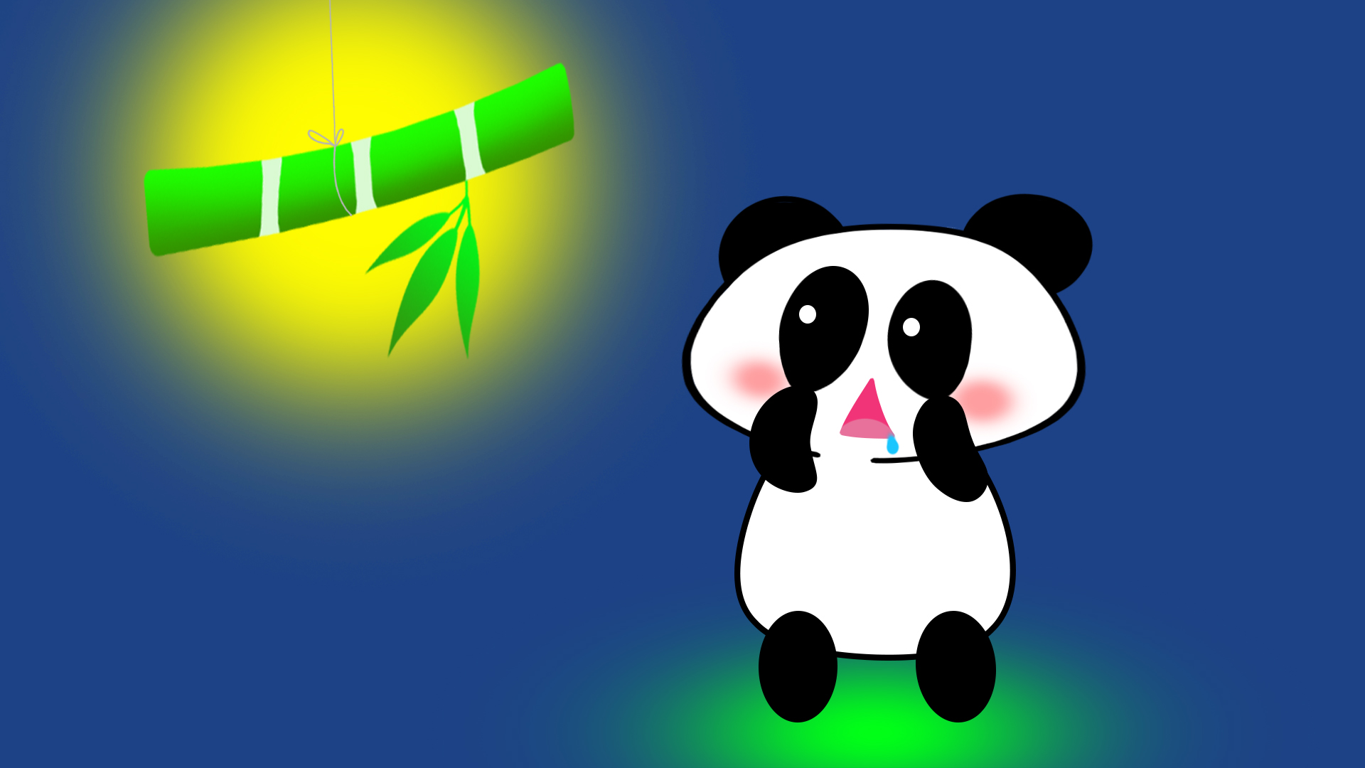 Download mobile wallpaper Cartoon, Animal, Panda, Cute, Humor for free.