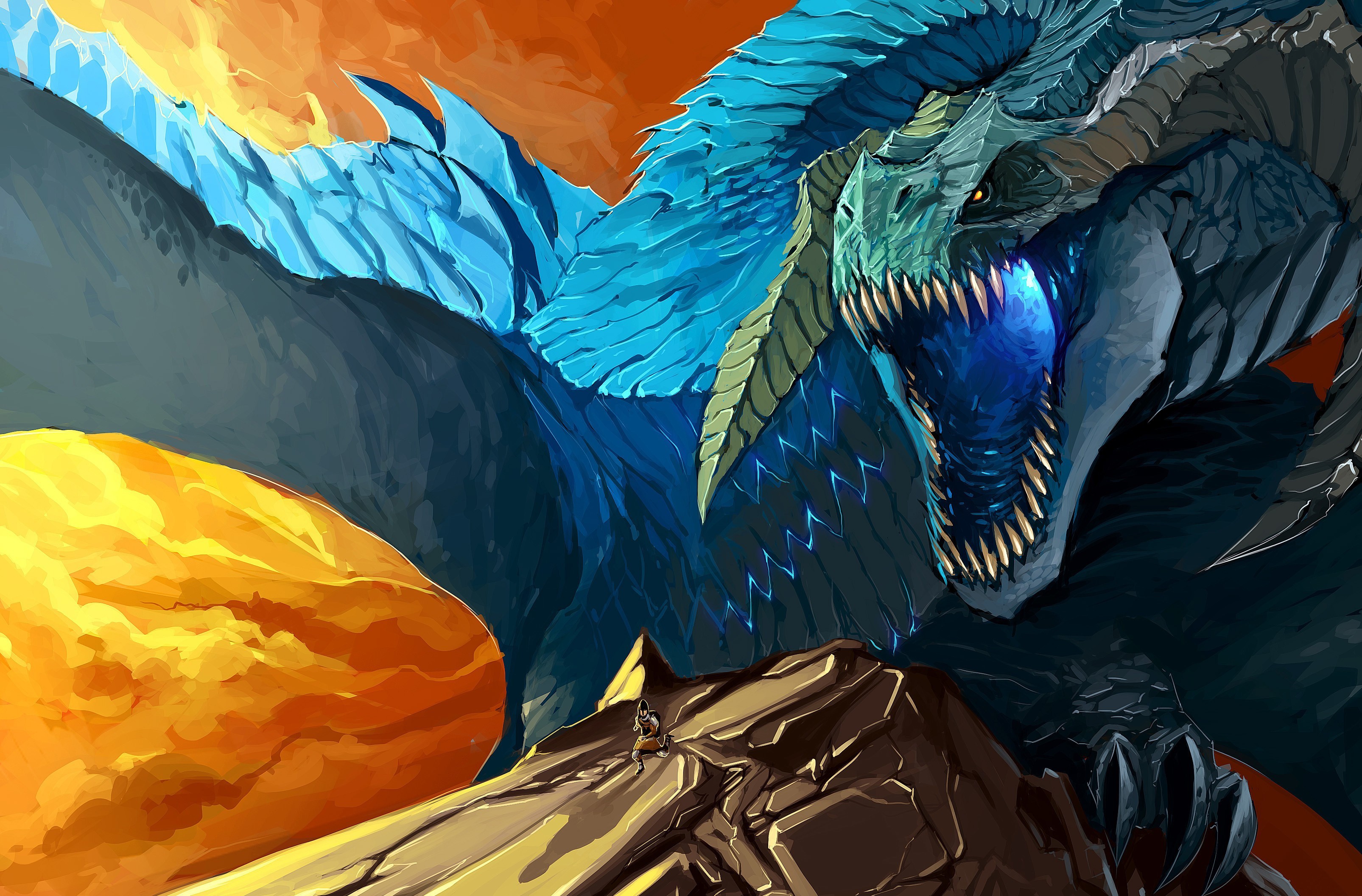 Download mobile wallpaper Fantasy, Dragon for free.