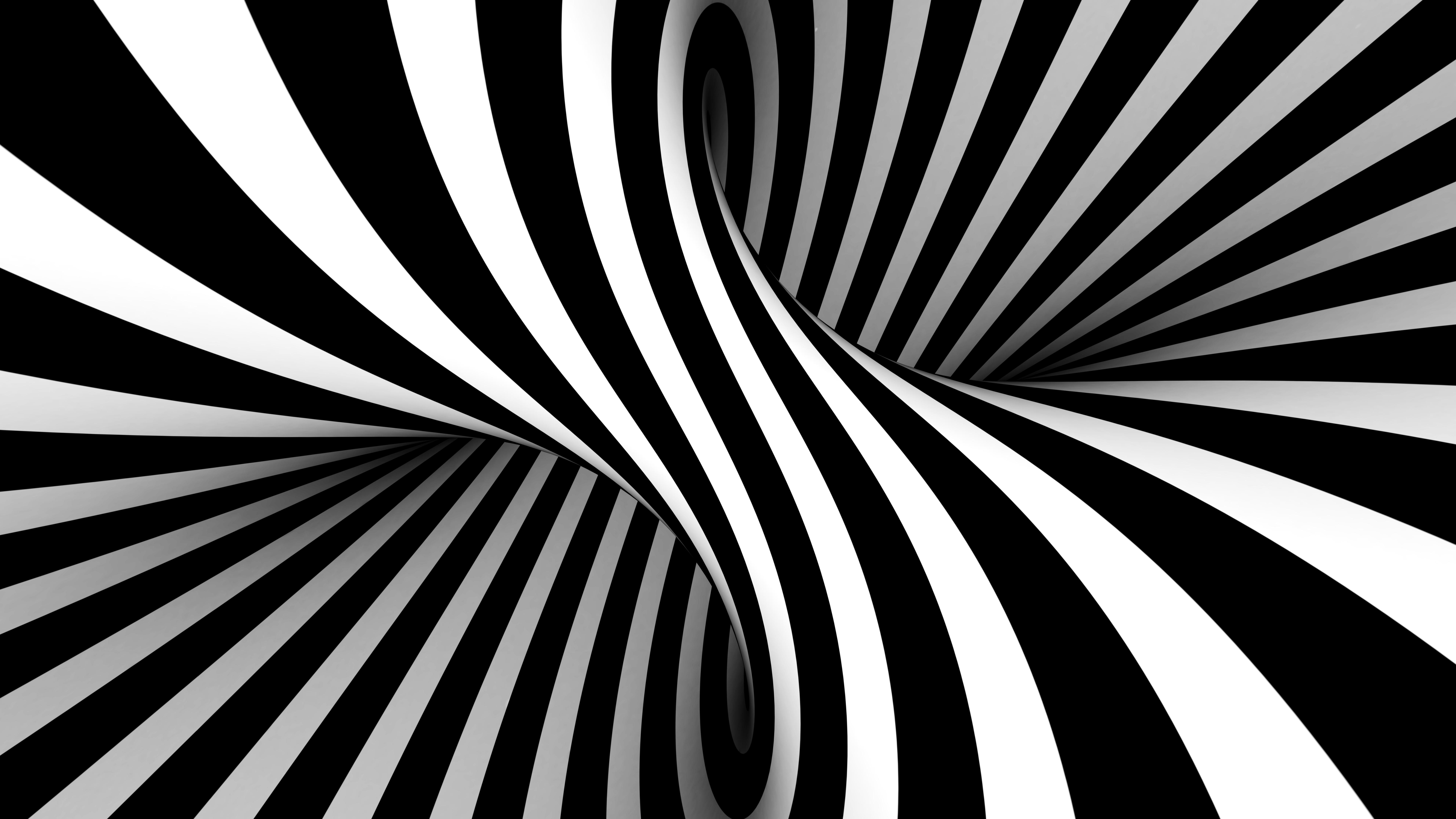 934618 скачать обои оптическая иллюзия, черно белый, абстрактные - заставки и картинки бесплатно