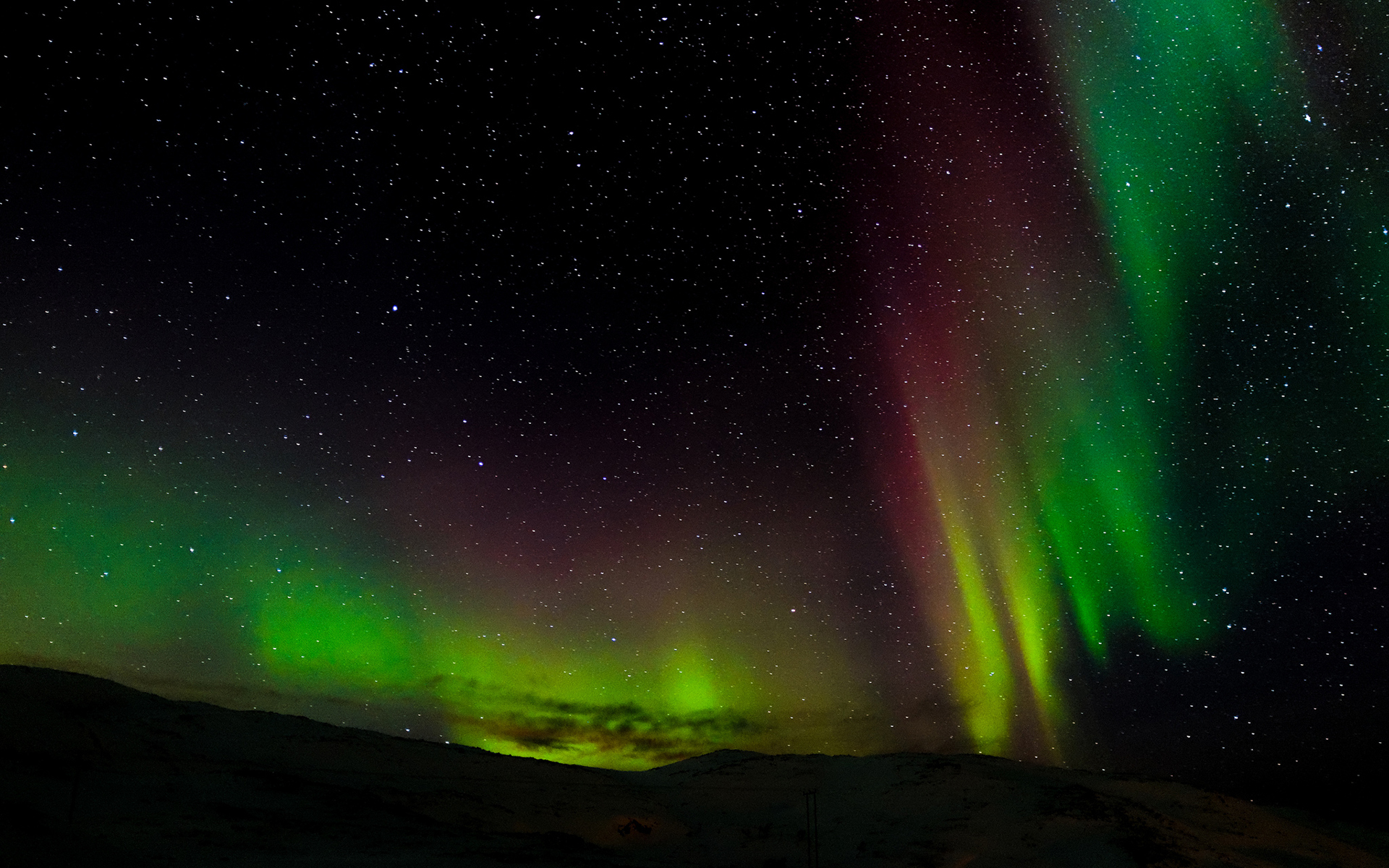 Baixe gratuitamente a imagem Noite, Aurora Boreal, Terra/natureza na área de trabalho do seu PC