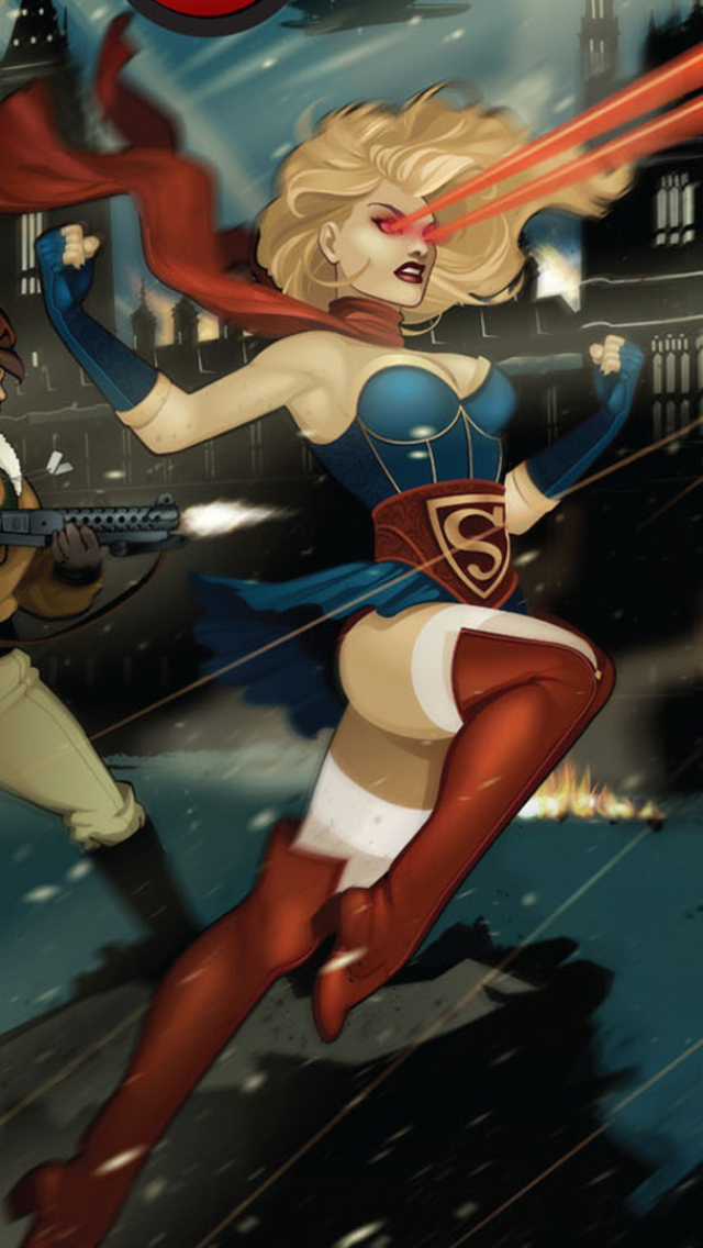 Baixar papel de parede para celular de História Em Quadrinhos, Supergirl, Dc Bombshells gratuito.