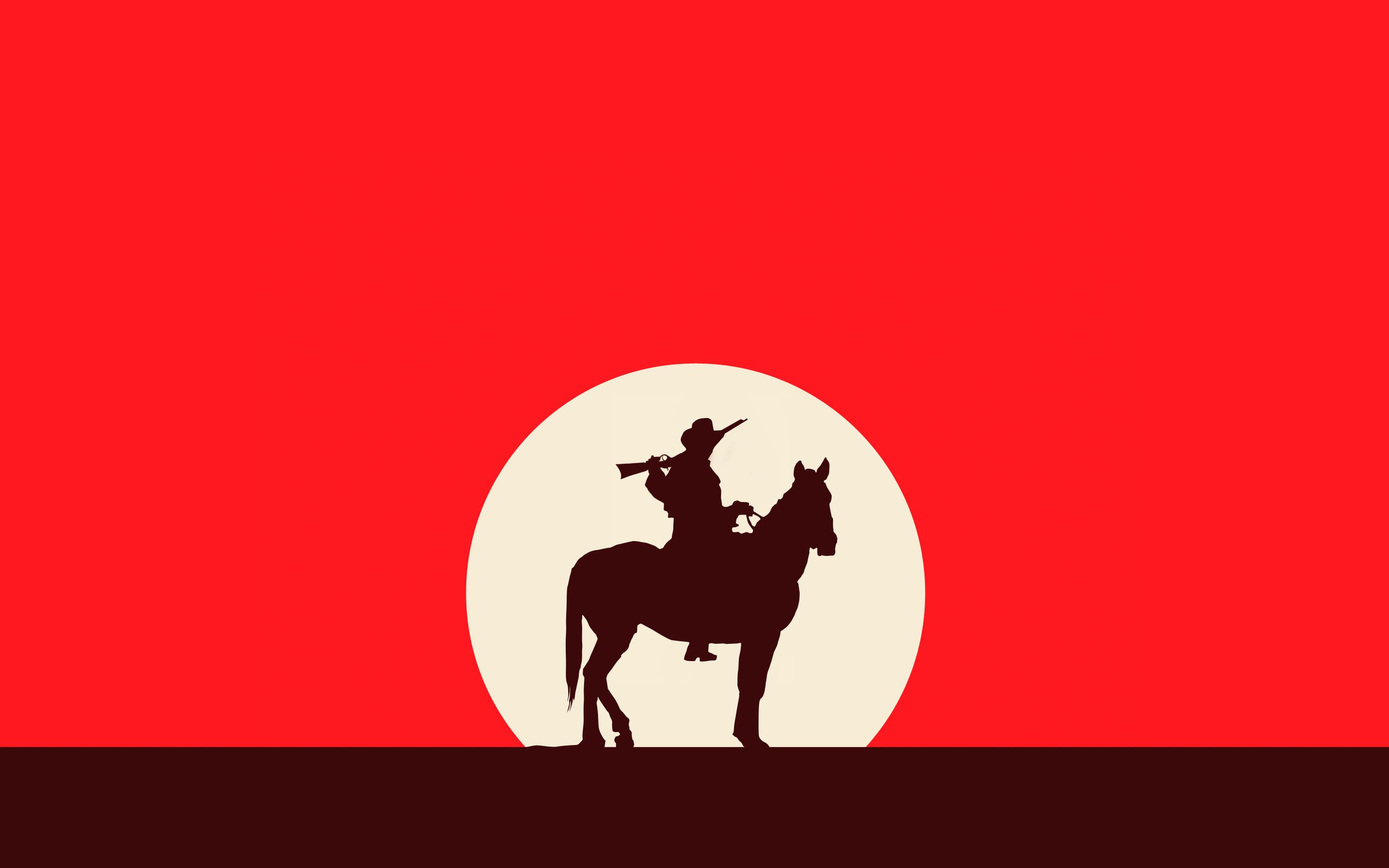 western, artistic, cowboy, horse, red dead redemption, red