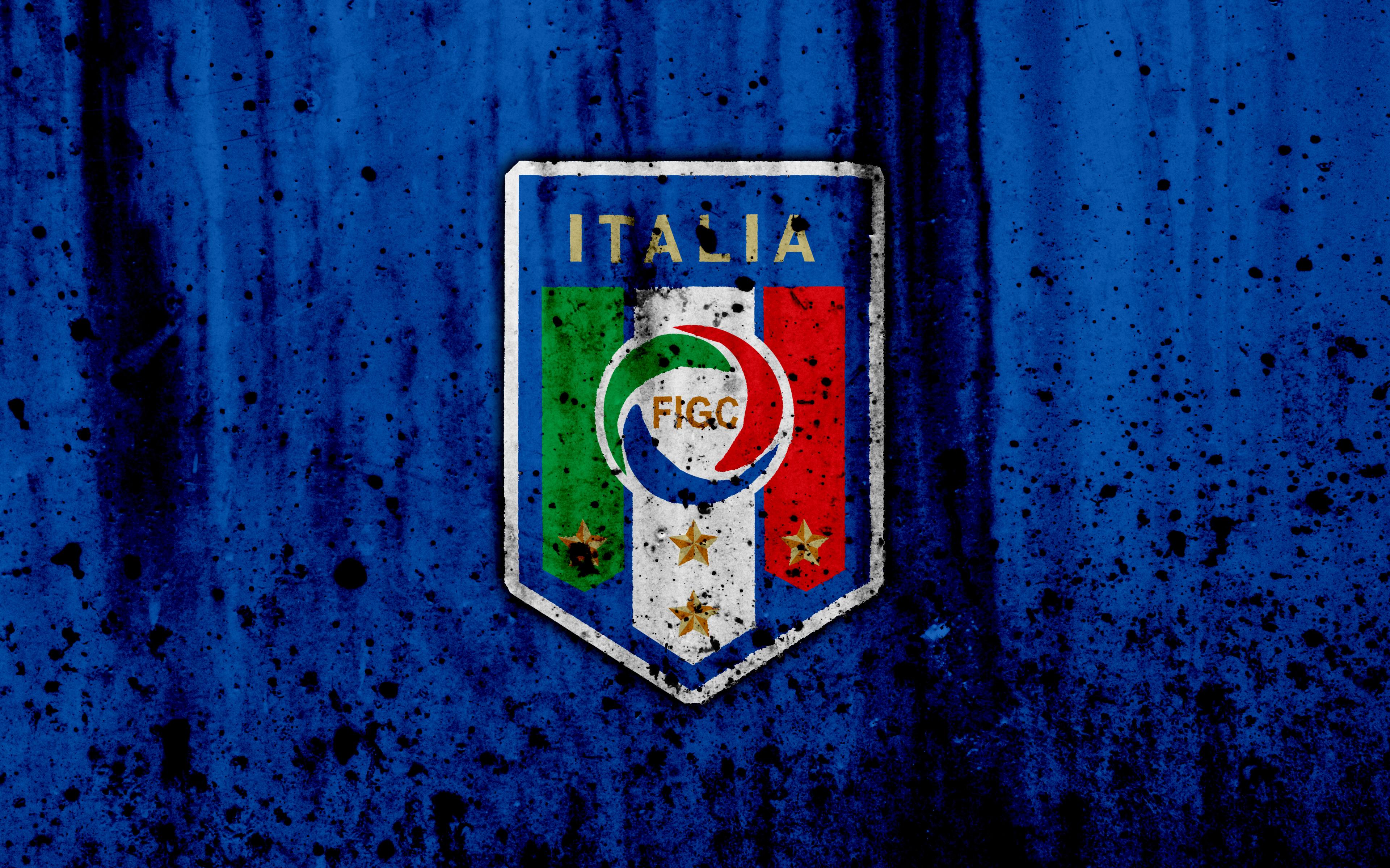 451432壁紙のダウンロードスポーツ, サッカー イタリア代表, 象徴, イタリア, ロゴ, サッカー-スクリーンセーバーと写真を無料で