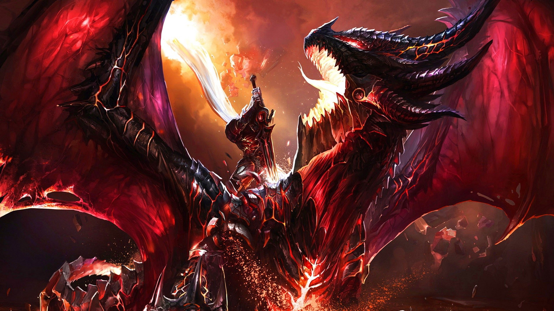 Free download wallpaper Fantasy, Dragon on your PC desktop