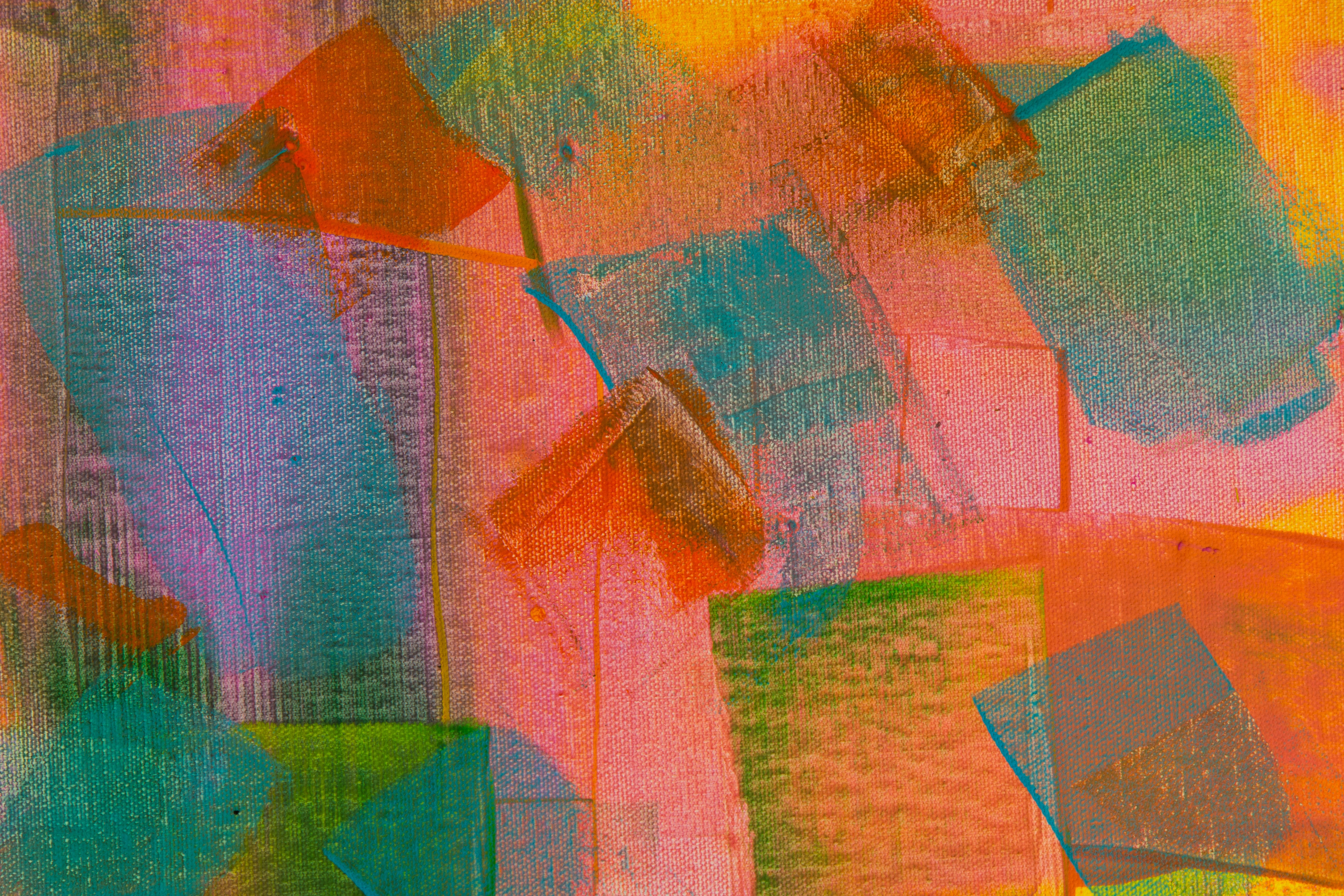 art, canvas, texture, paint, abstract, multicolored, motley