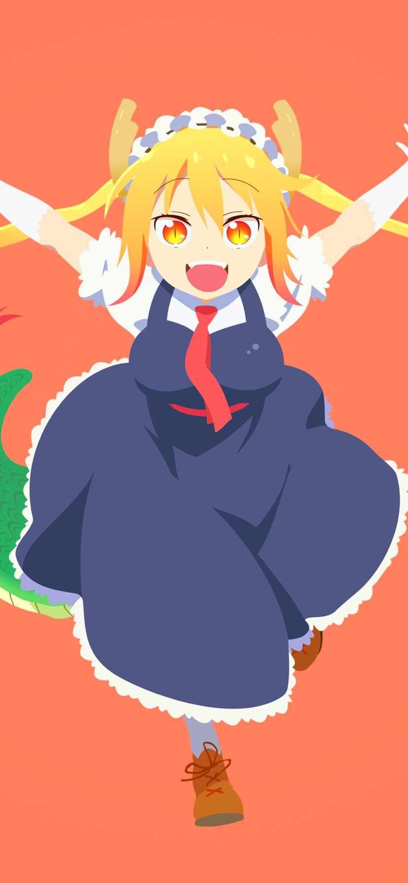 Descarga gratuita de fondo de pantalla para móvil de Animado, Tohru (La Doncella Dragón De La Señorita Kobayashi), Kobayashi San Chi No Maid Dragon.