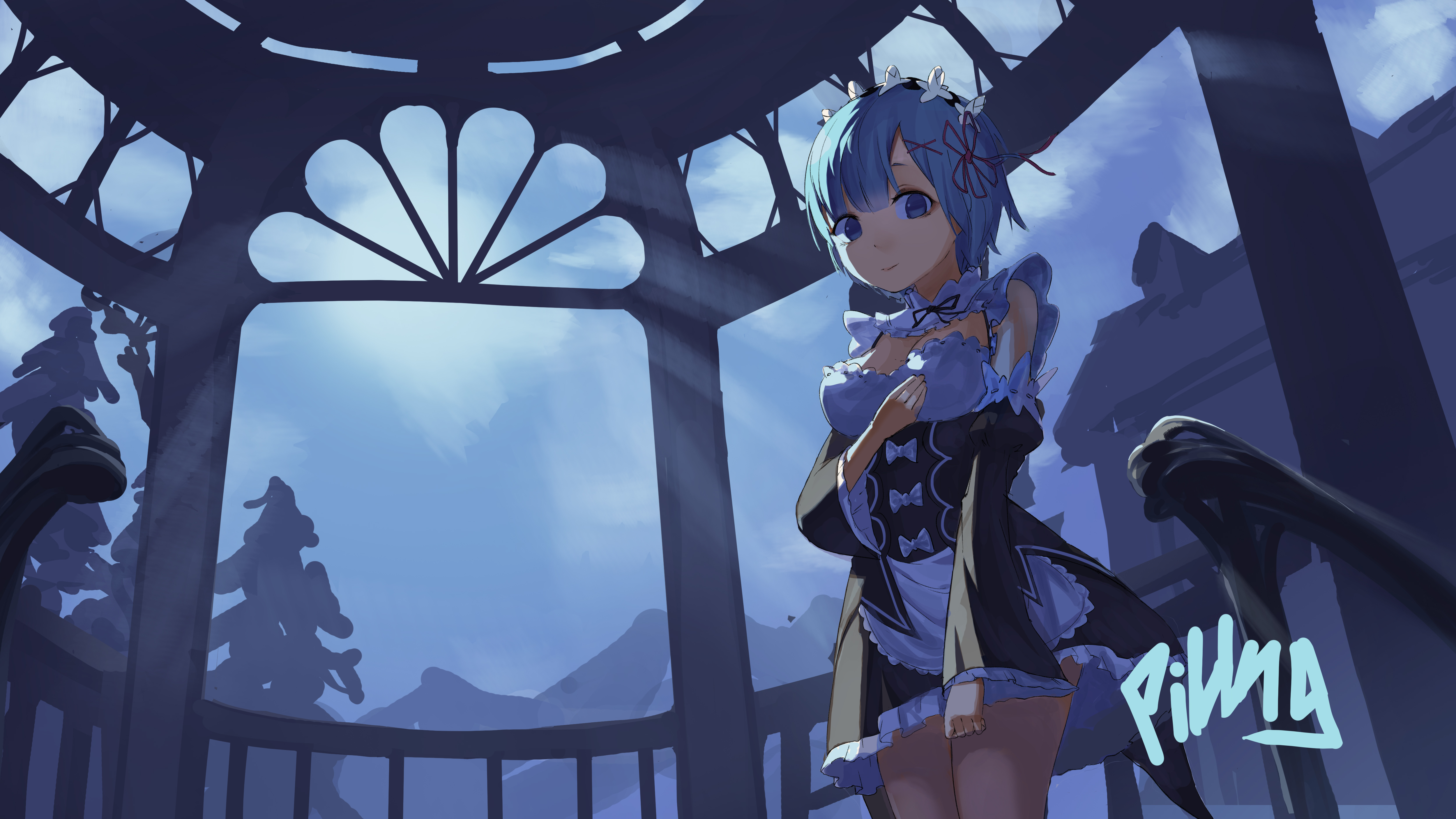 Baixar papel de parede para celular de Anime, Re:zero Começando A Vida Em Outro Mundo, Rem (Re:zero) gratuito.