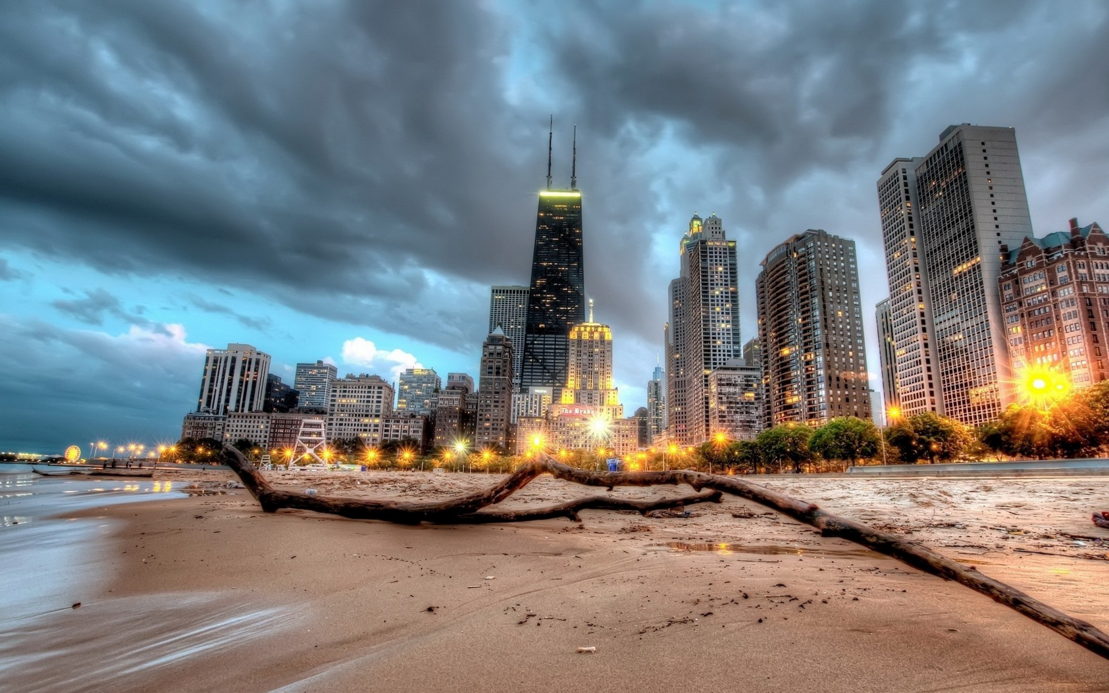 Téléchargez gratuitement l'image Chicago, Construction Humaine sur le bureau de votre PC