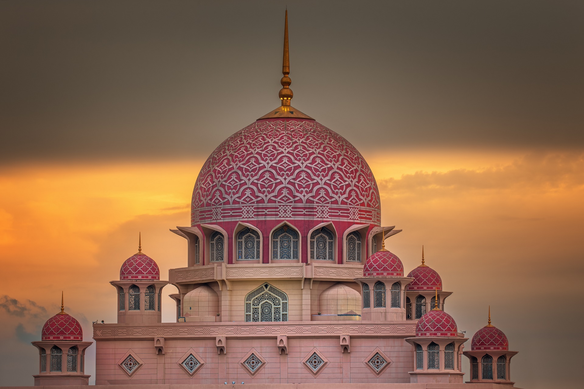 Скачати мобільні шпалери Релігійний, Мечеть Путраджая, Мечеті безкоштовно.
