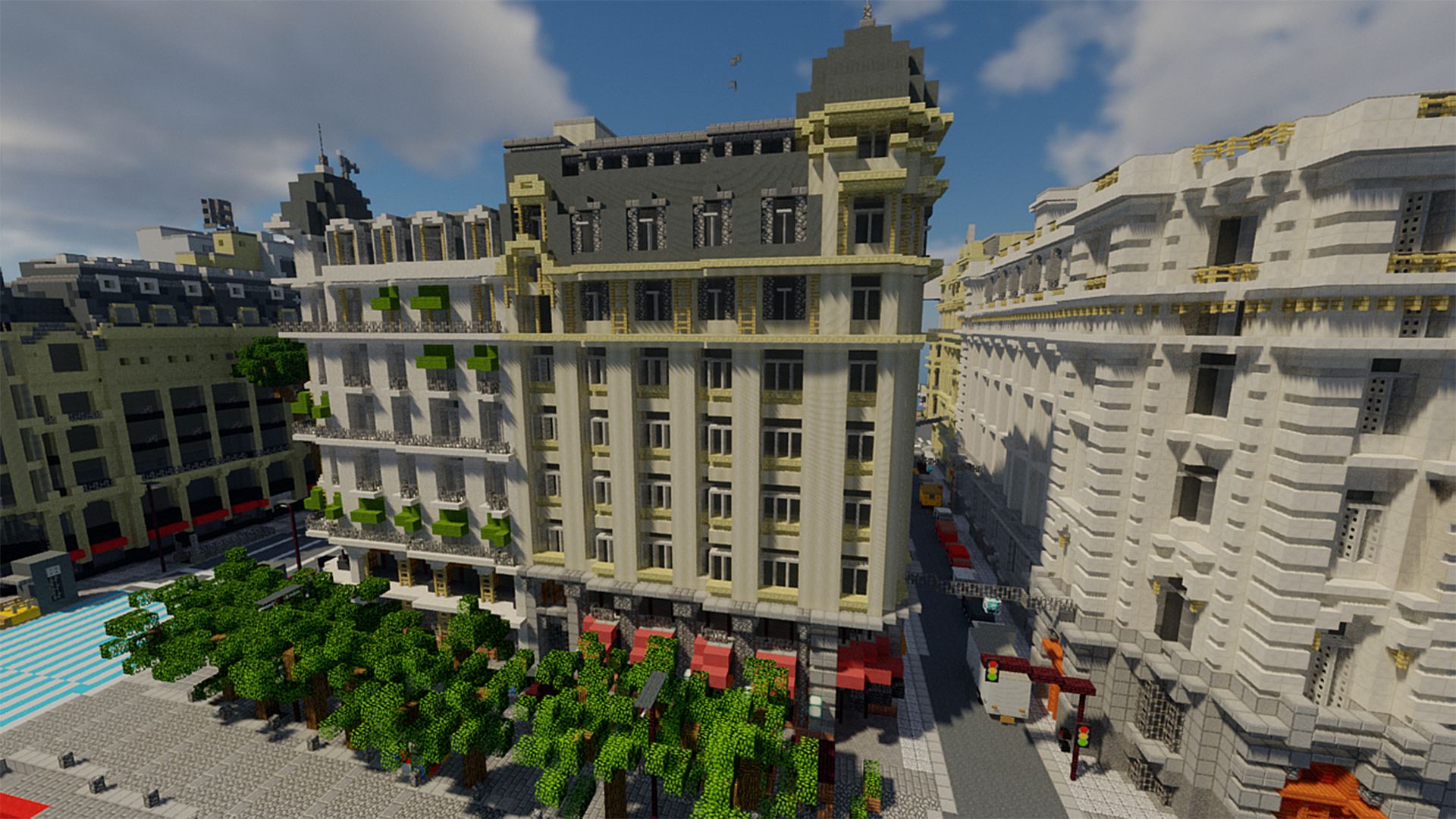 buenos aires, minecraft, video game, building