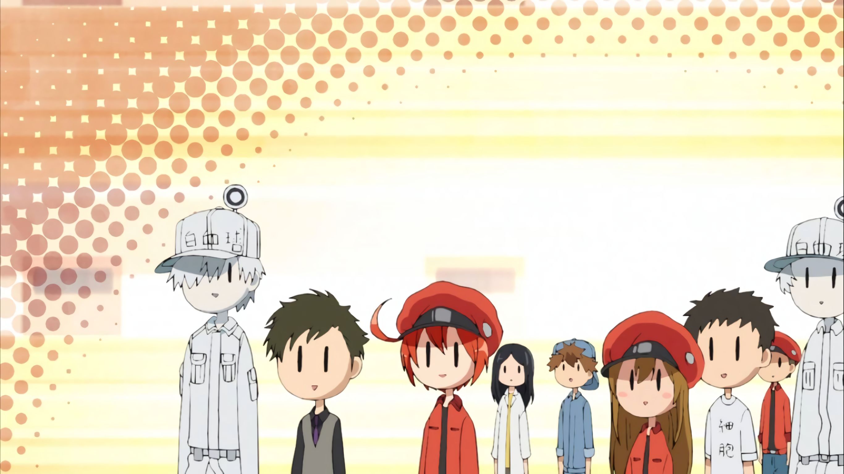 903859 Hintergrundbild herunterladen animes, hataraku saibou - Bildschirmschoner und Bilder kostenlos