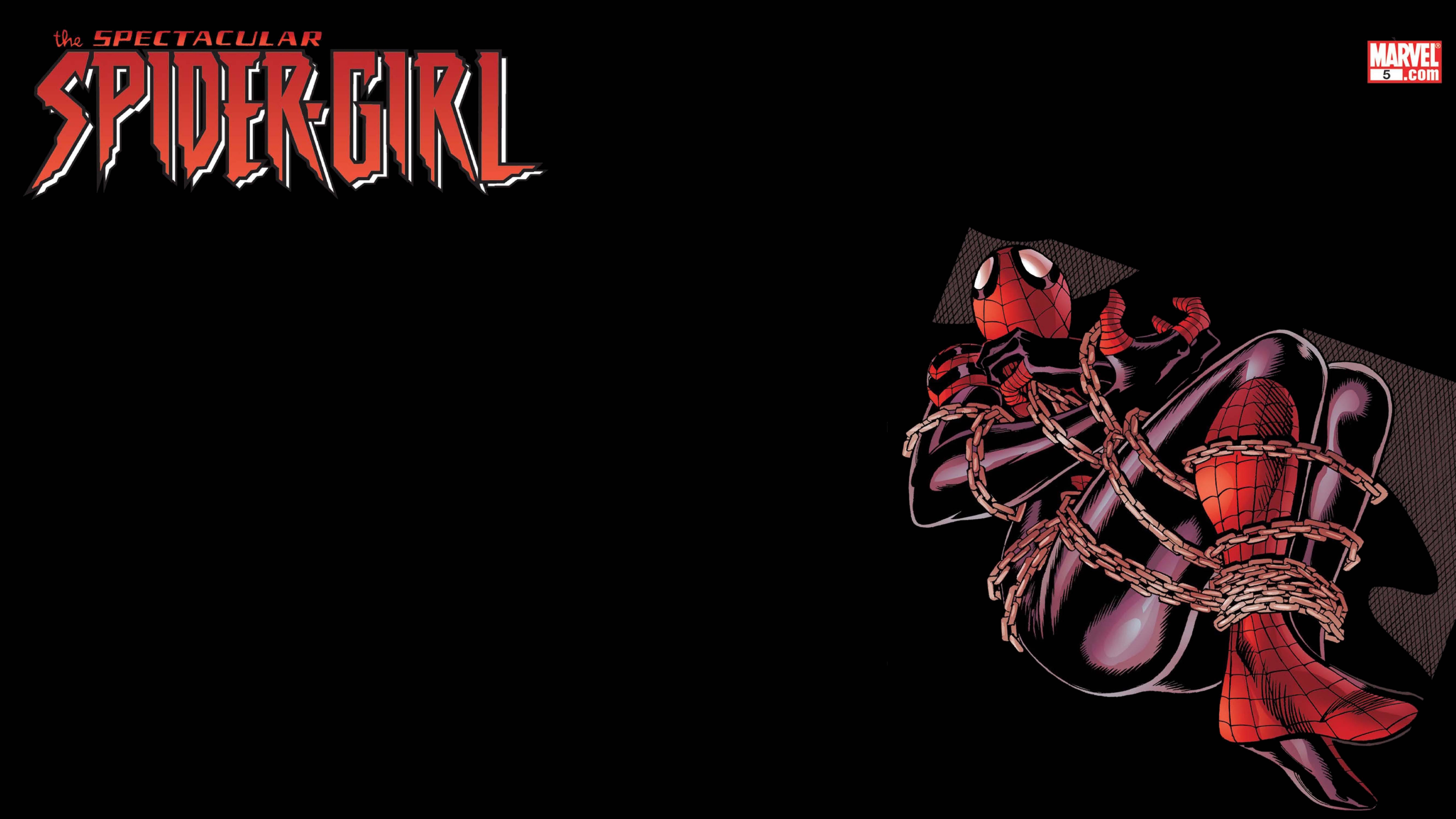 Laden Sie das Comics, Spektakuläres Spider Girl-Bild kostenlos auf Ihren PC-Desktop herunter