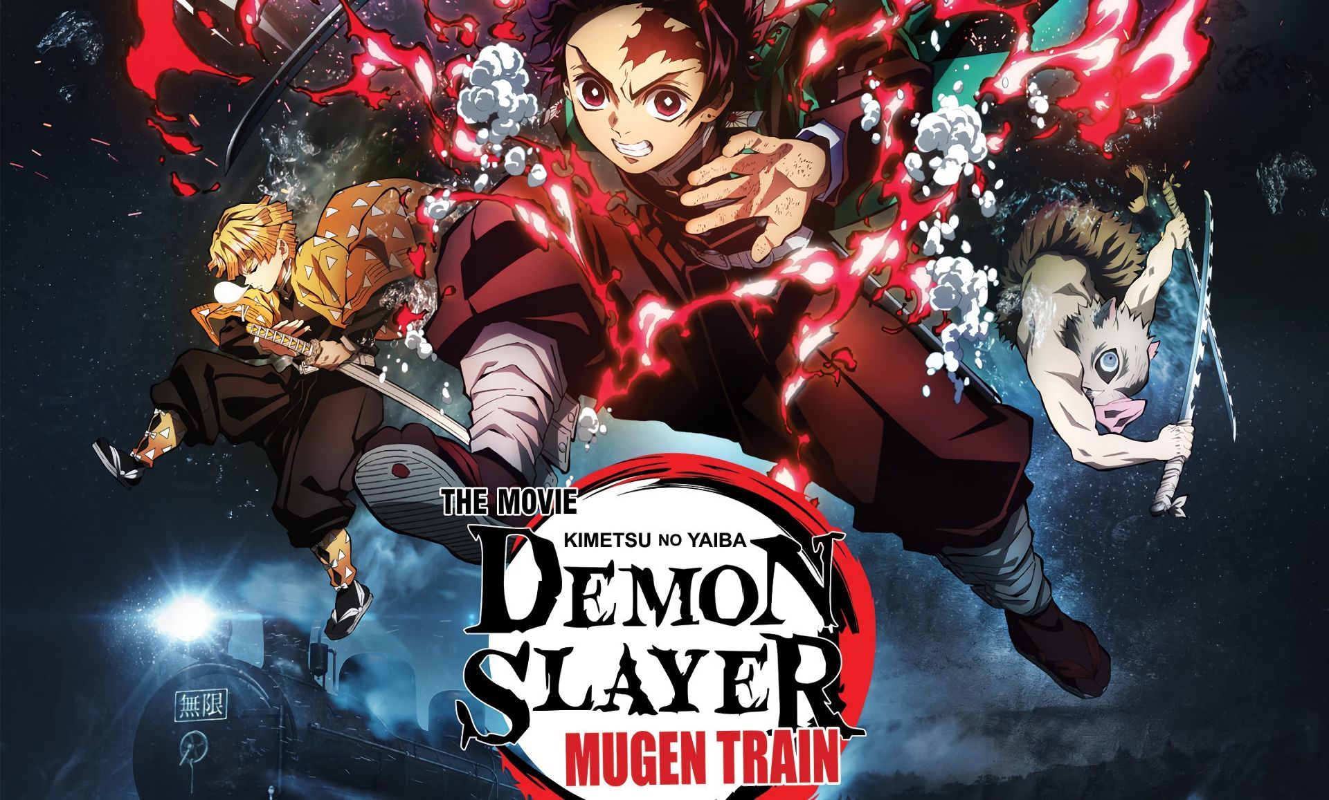 inosuke hashibira, anime, demon slayer: kimetsu no yaiba the movie: mugen train, tanjiro kamado, zenitsu agatsuma