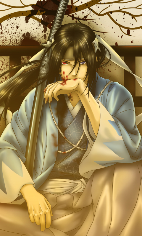 Download mobile wallpaper Anime, Hakuouki Shinsengumi Kitan for free.