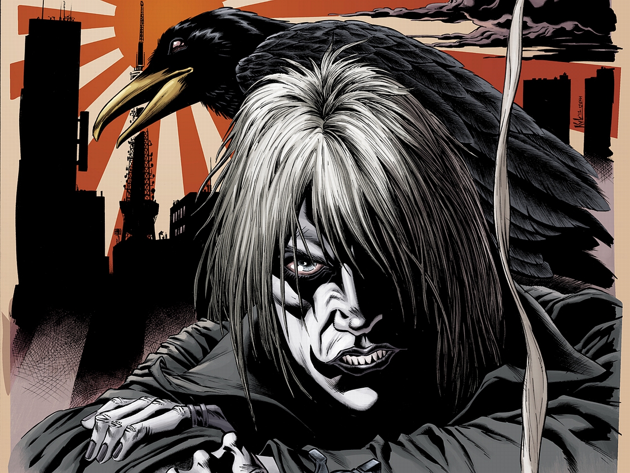 Free download wallpaper Crow, Comics, The Crow on your PC desktop