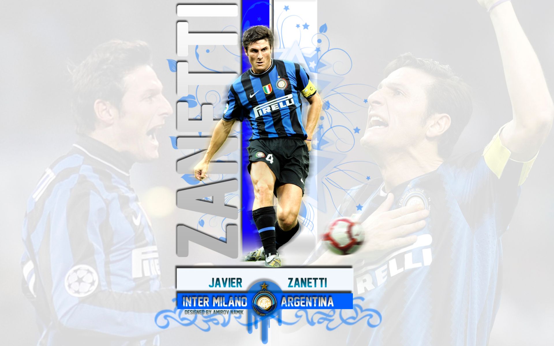 506966 Bildschirmschoner und Hintergrundbilder Javier Zanetti auf Ihrem Telefon. Laden Sie  Bilder kostenlos herunter