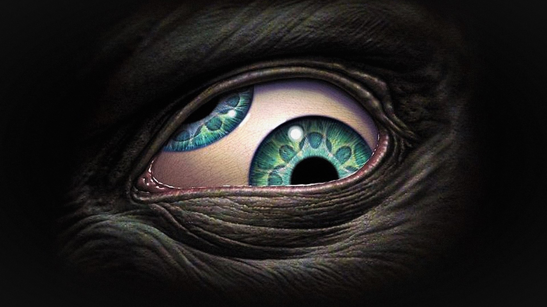 Download mobile wallpaper Music, Fantasy, Close Up, Creepy, Eye, Tool, Scary for free.