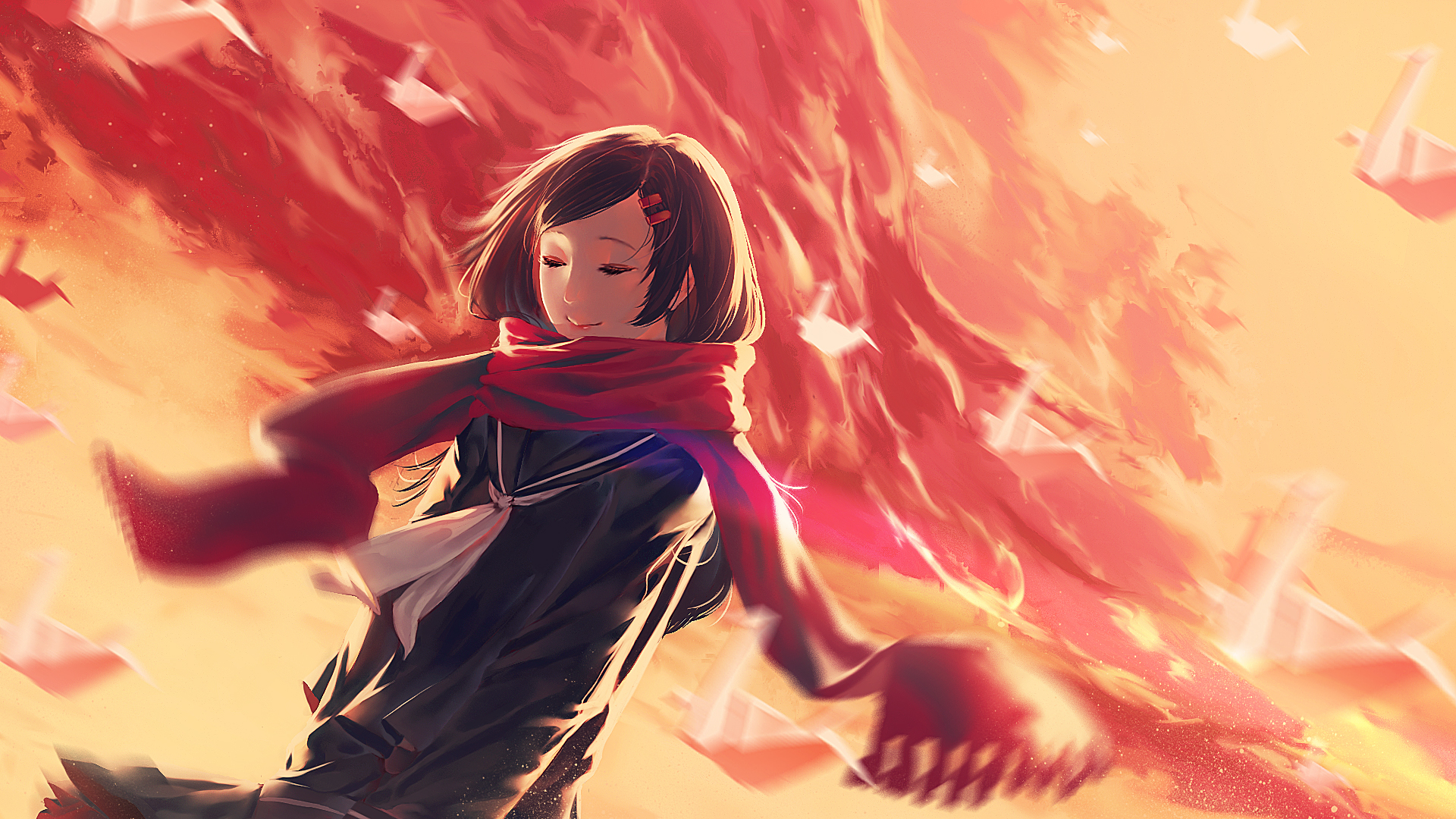 Download mobile wallpaper Anime, Sunset, Kagerou Project, Ayano Tateyama for free.