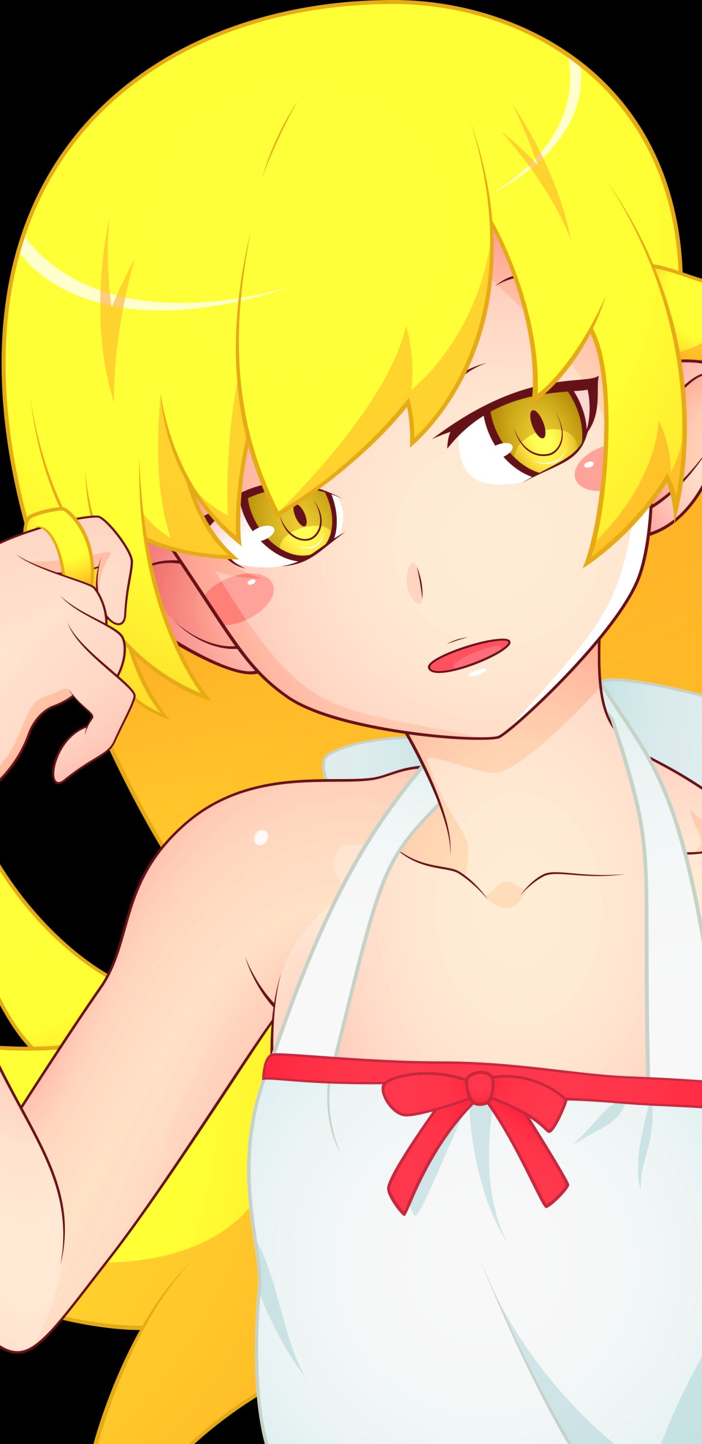 Handy-Wallpaper Animes, Monogatari (Serie), Shinobu Oshino kostenlos herunterladen.