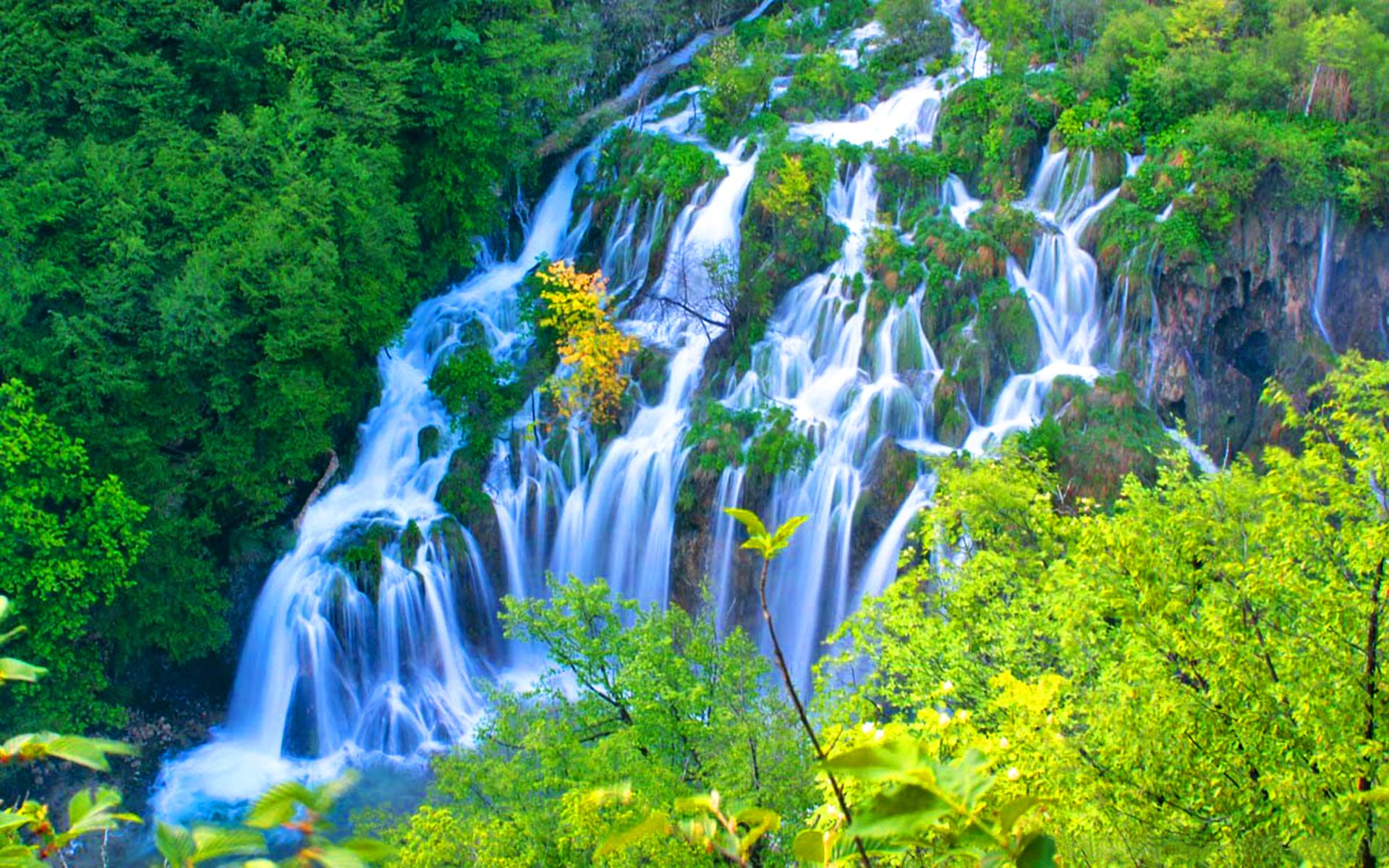 Baixar papel de parede para celular de Cachoeiras, Terra/natureza, Cachoeira gratuito.