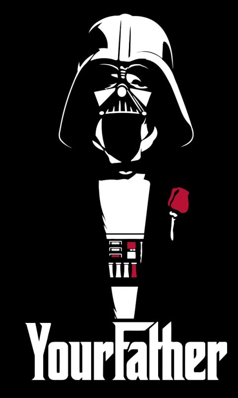 Download mobile wallpaper Darth Vader, Humor for free.