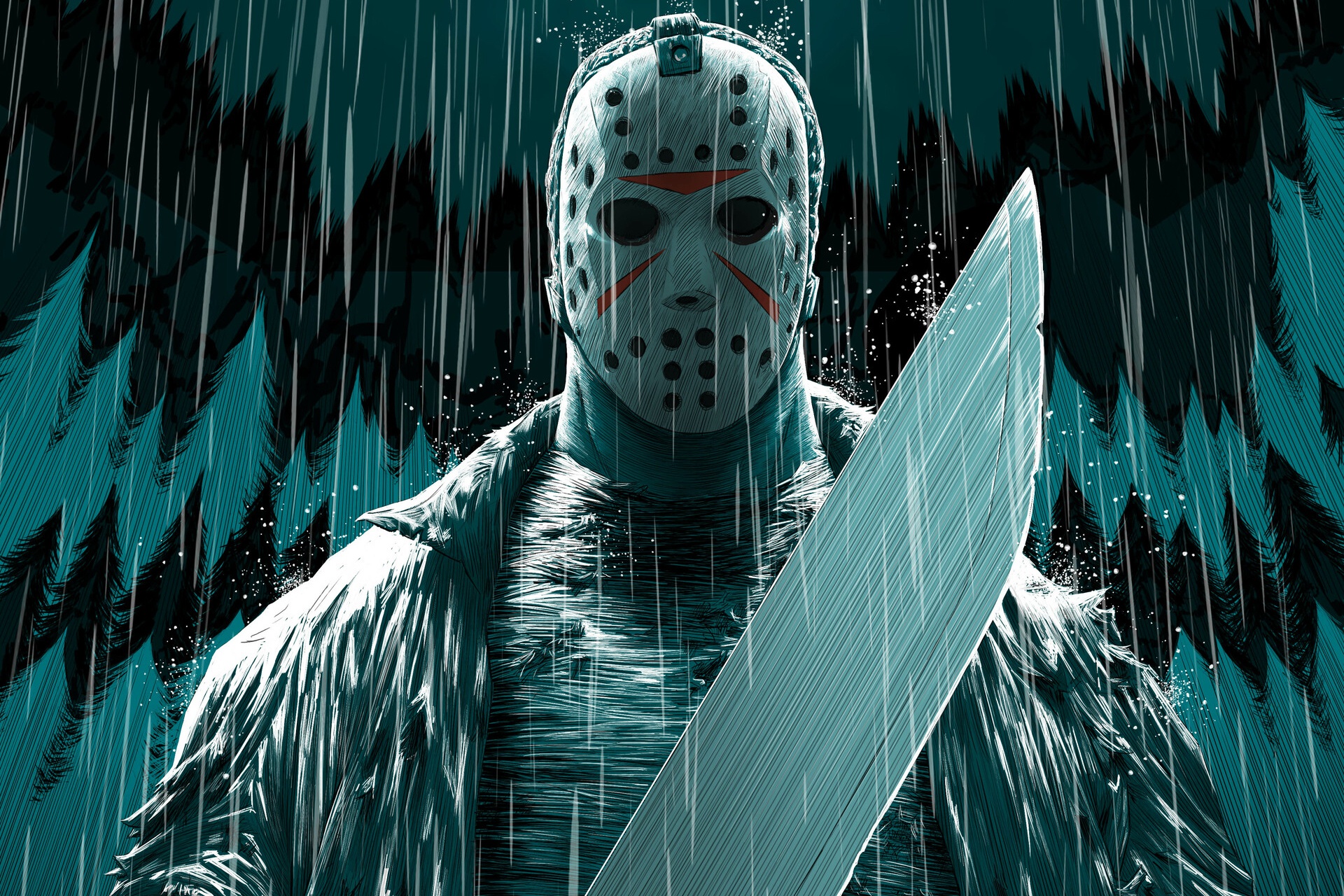jason voorhees, friday the 13th, movie, mask