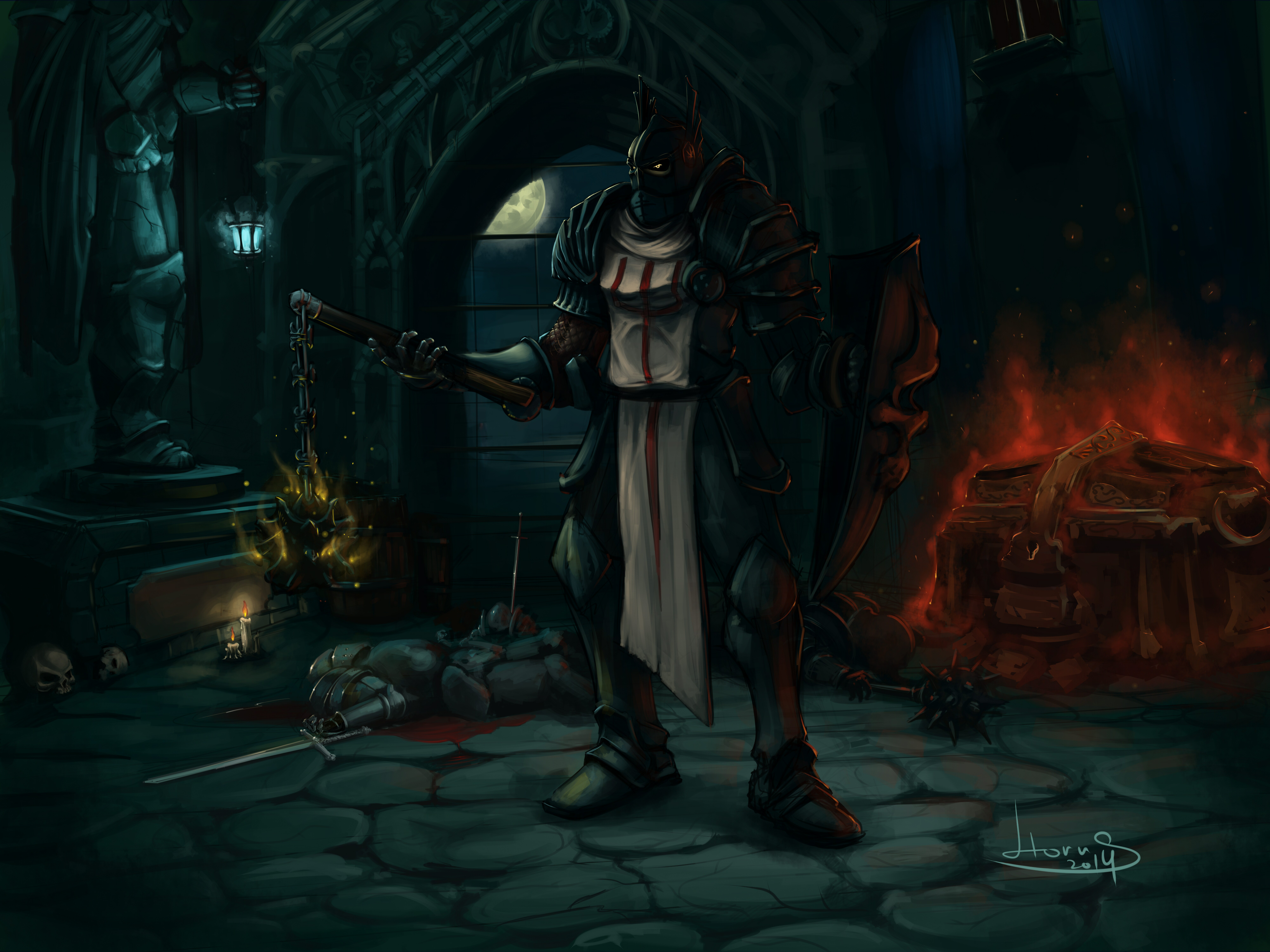 Baixar papel de parede para celular de Diablo, Videogame, Diablo Iii: Reaper Of Souls, Cruzado (Diablo Iii) gratuito.