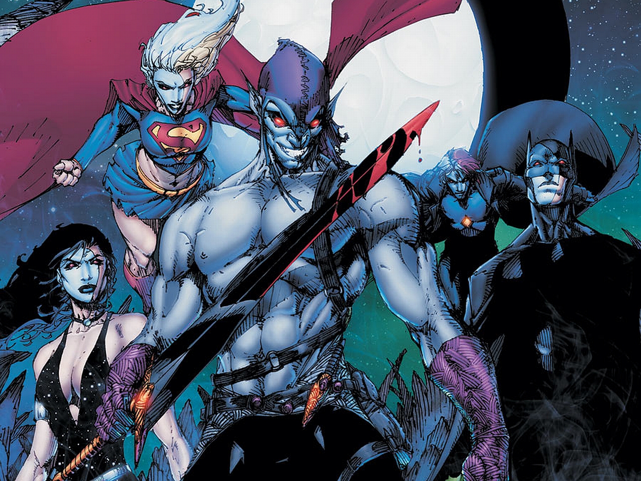 comics, justice league, batman, dc comics, donna troy, supergirl