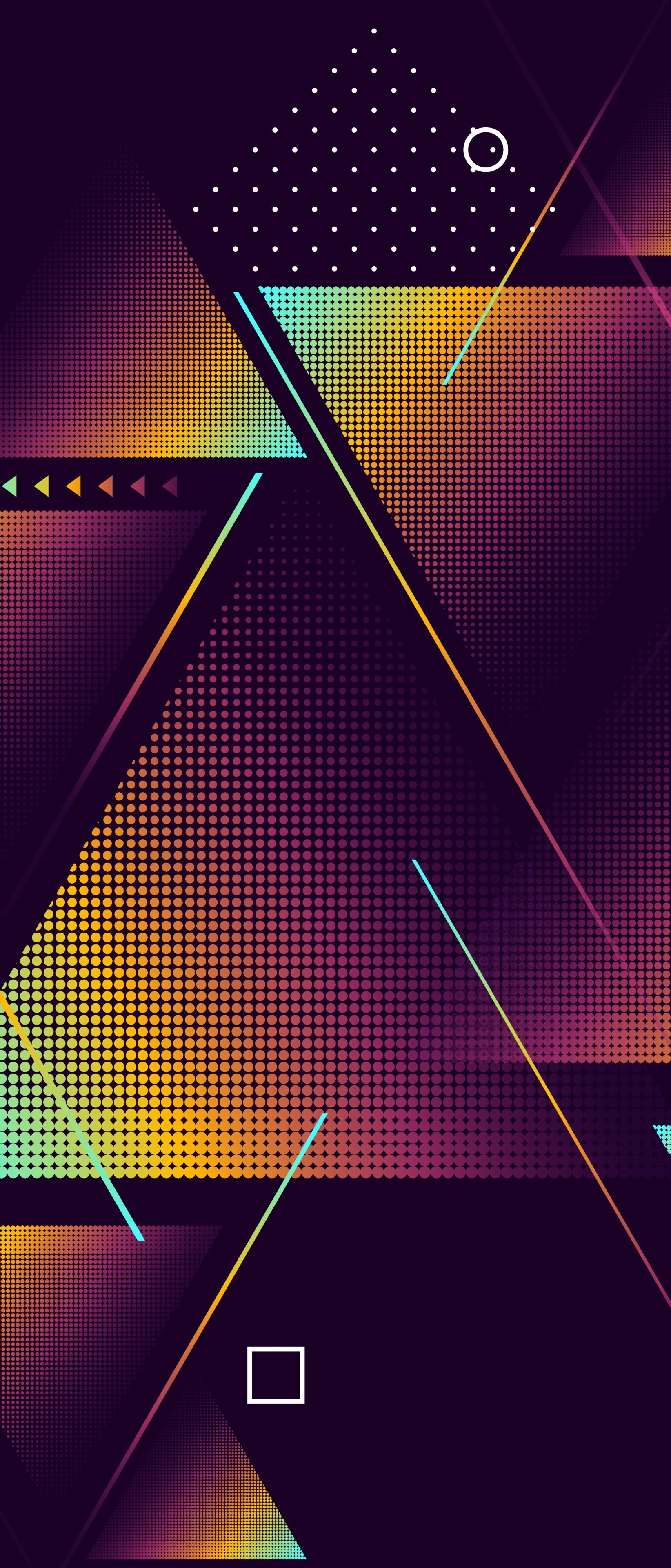 無料モバイル壁紙概要, 紫の, 三角形, ジオメトリをダウンロードします。