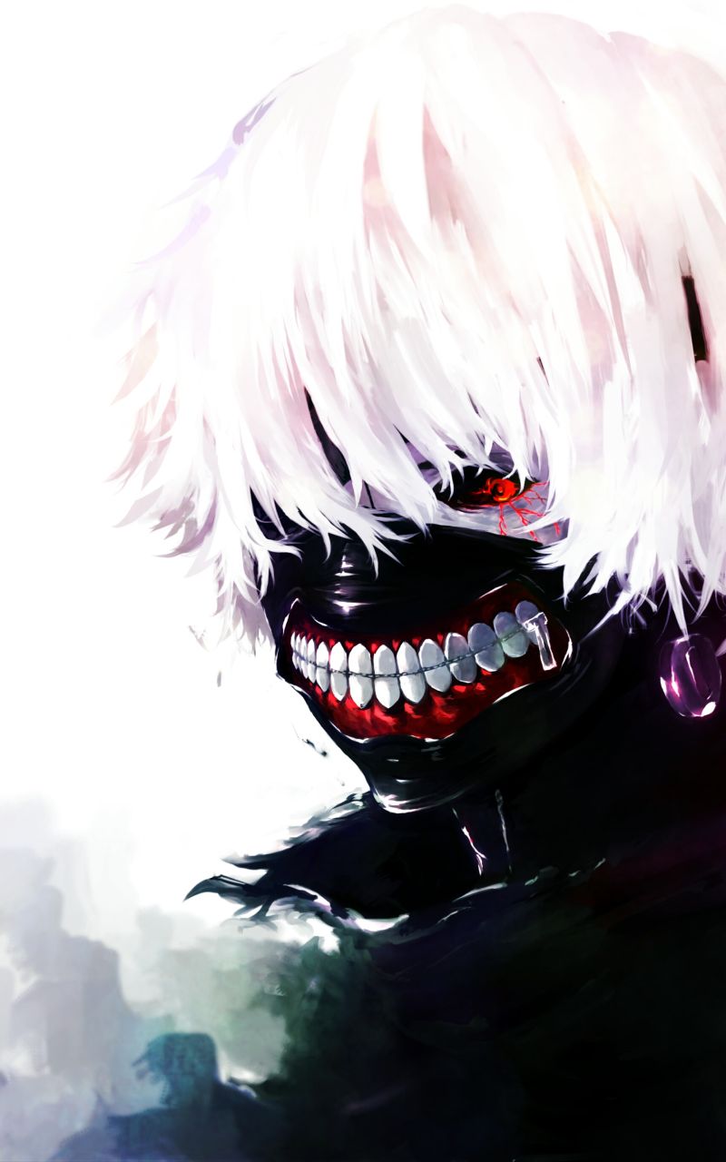 Handy-Wallpaper Animes, Ken Kanek, Tokyo Ghoul kostenlos herunterladen.