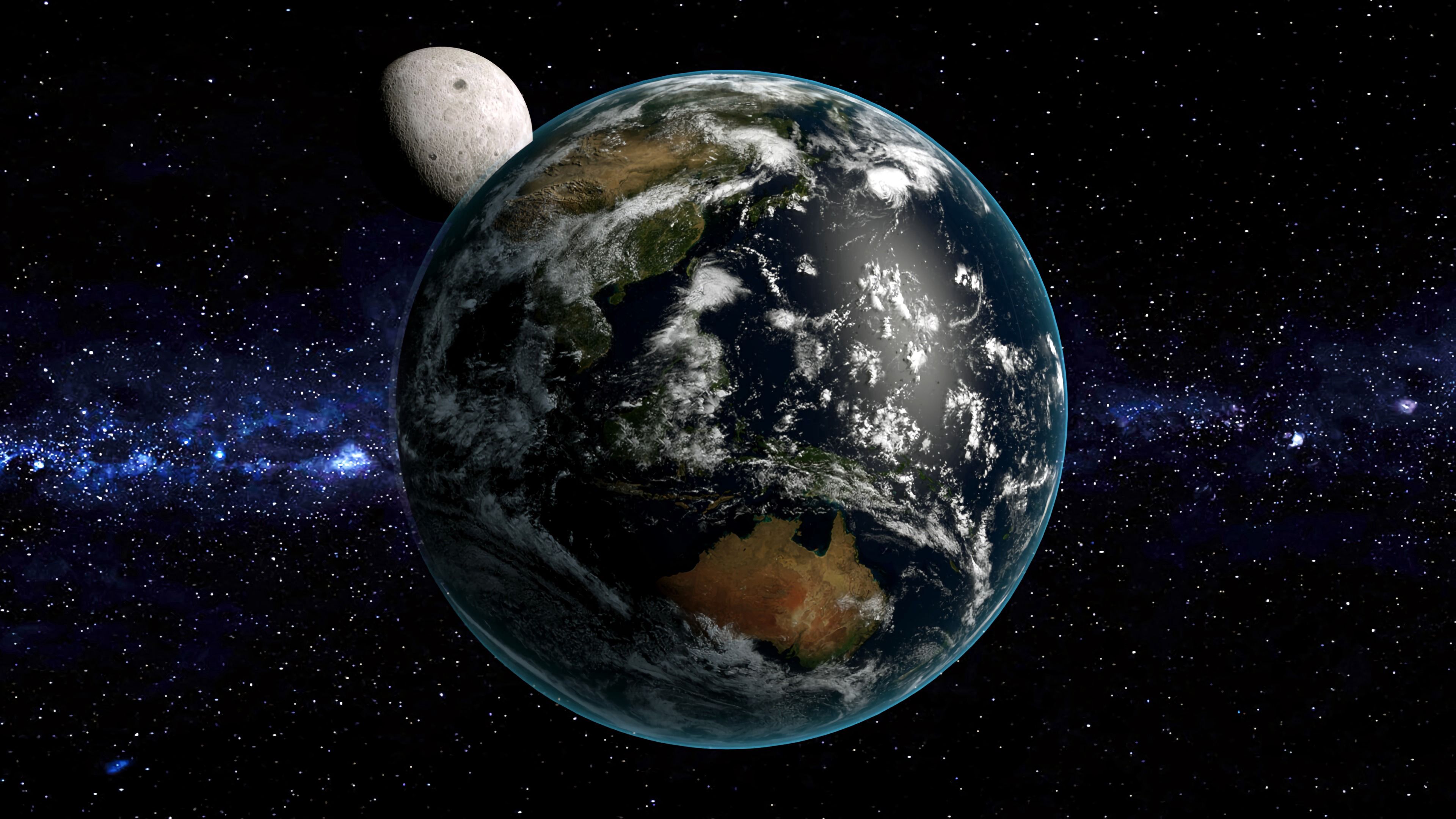Laden Sie das Planet, Land, Erde, Planeten, Sterne, Universum-Bild kostenlos auf Ihren PC-Desktop herunter