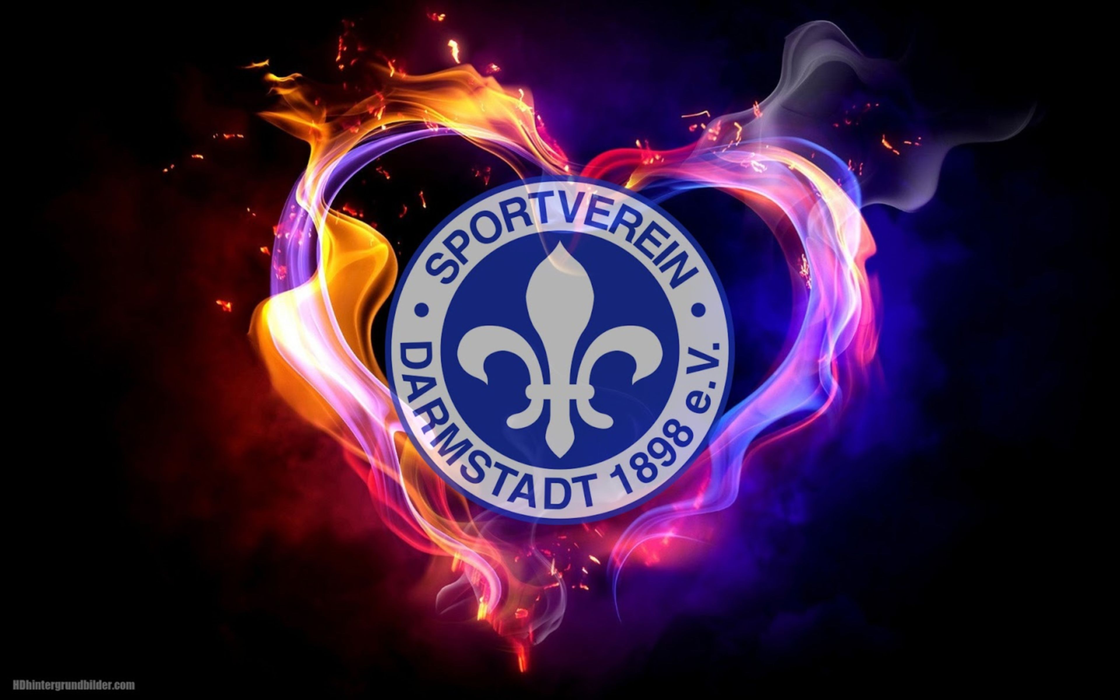 無料モバイル壁紙スポーツ, サッカー, ロゴ, 象徴, Sv ダルムシュタット 98をダウンロードします。