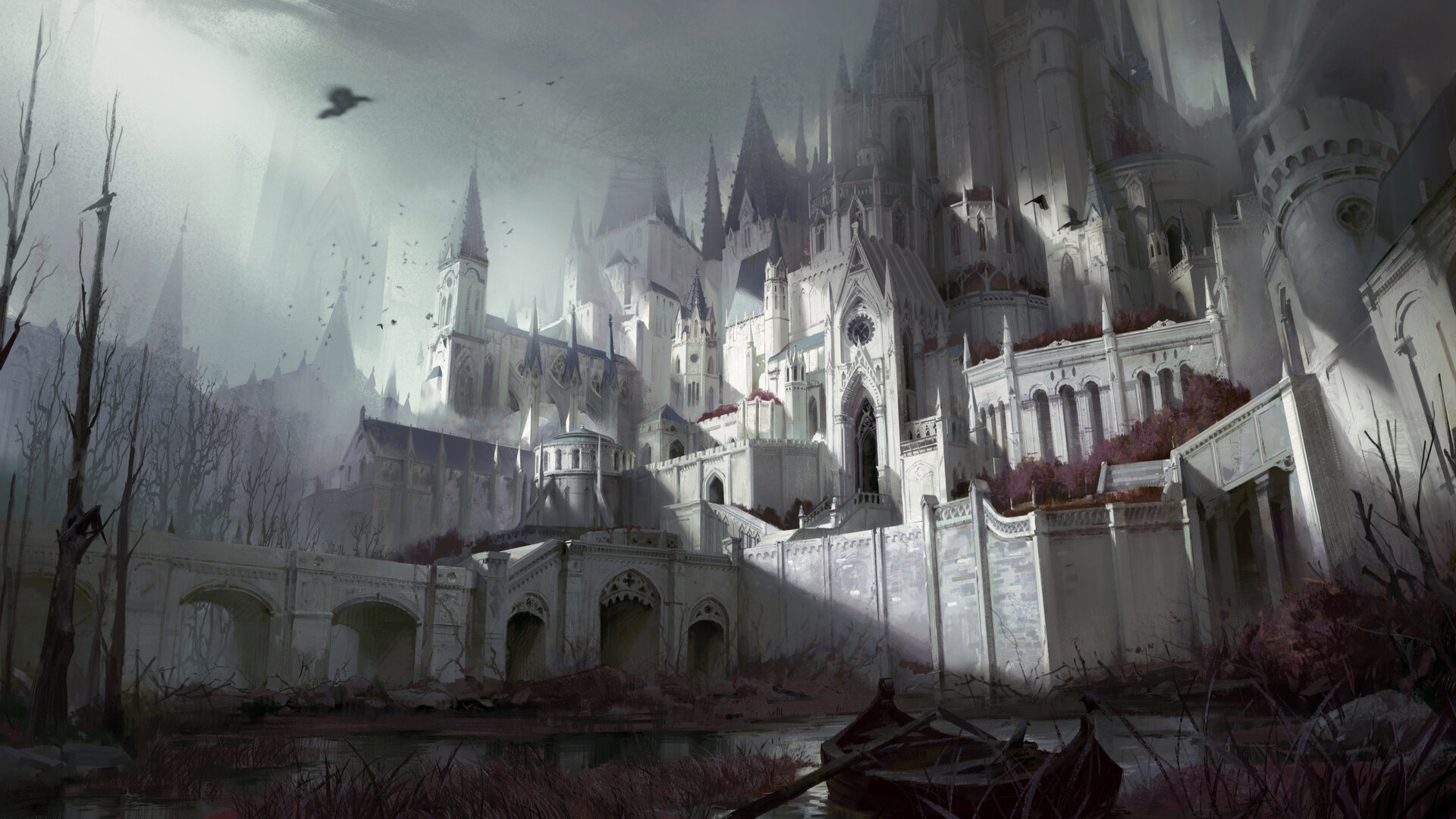 Free download wallpaper Fantasy, Castles, Castle on your PC desktop