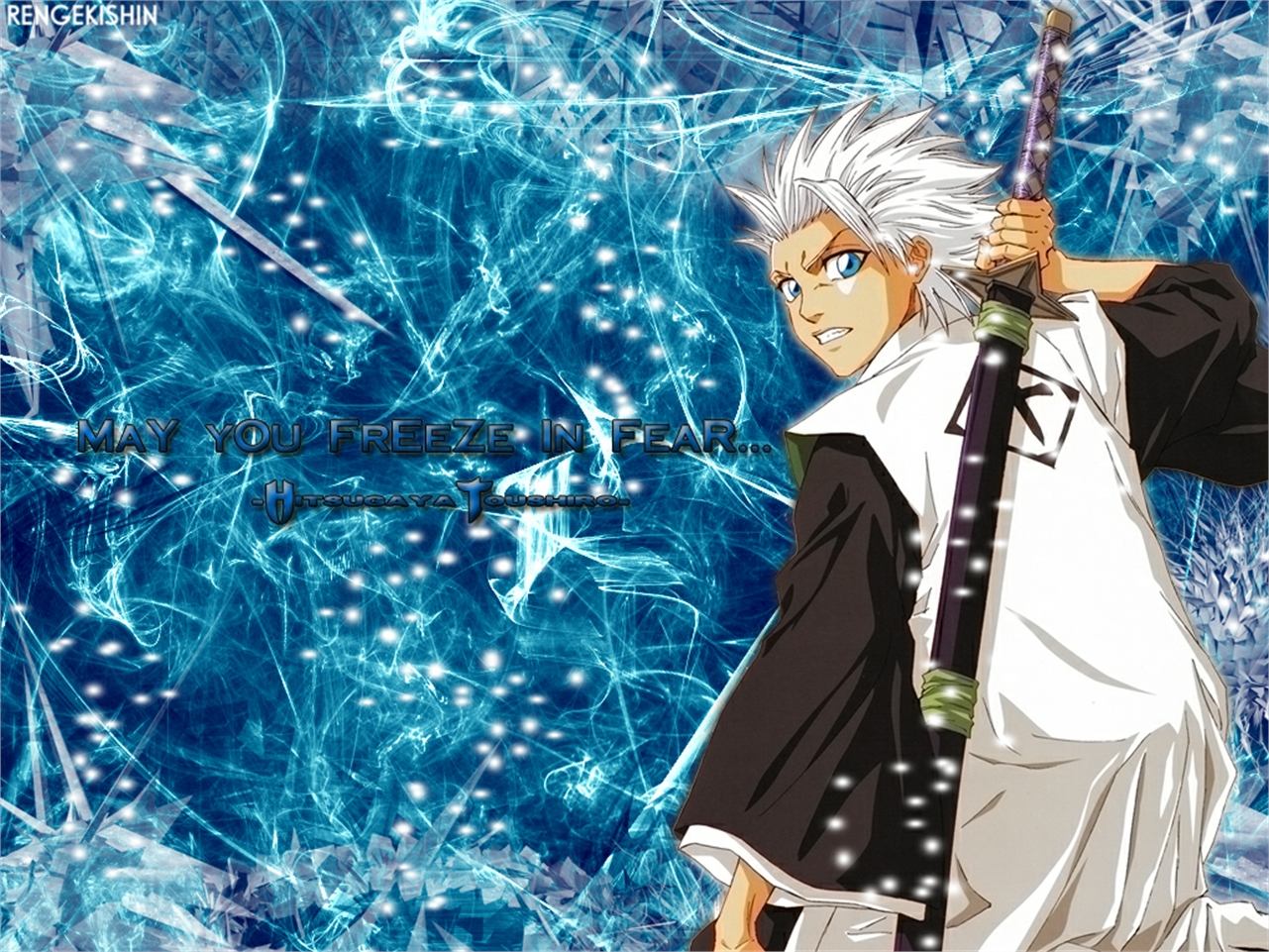 Téléchargez des papiers peints mobile Bleach, Animé, Tōshirō Hitsugaya gratuitement.