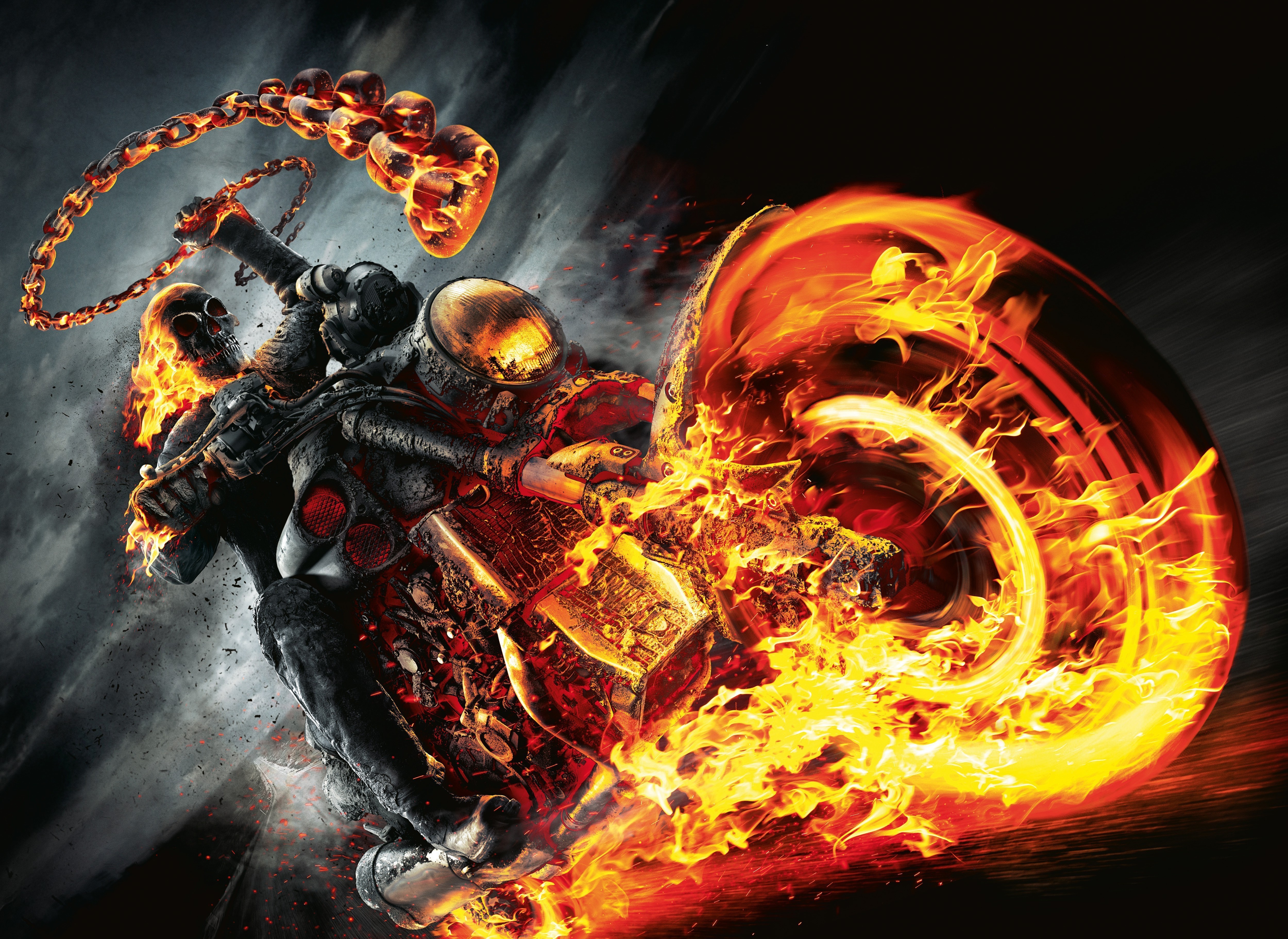 Die besten Ghost Rider: Spirit Of Vengeance-Hintergründe für den Telefonbildschirm