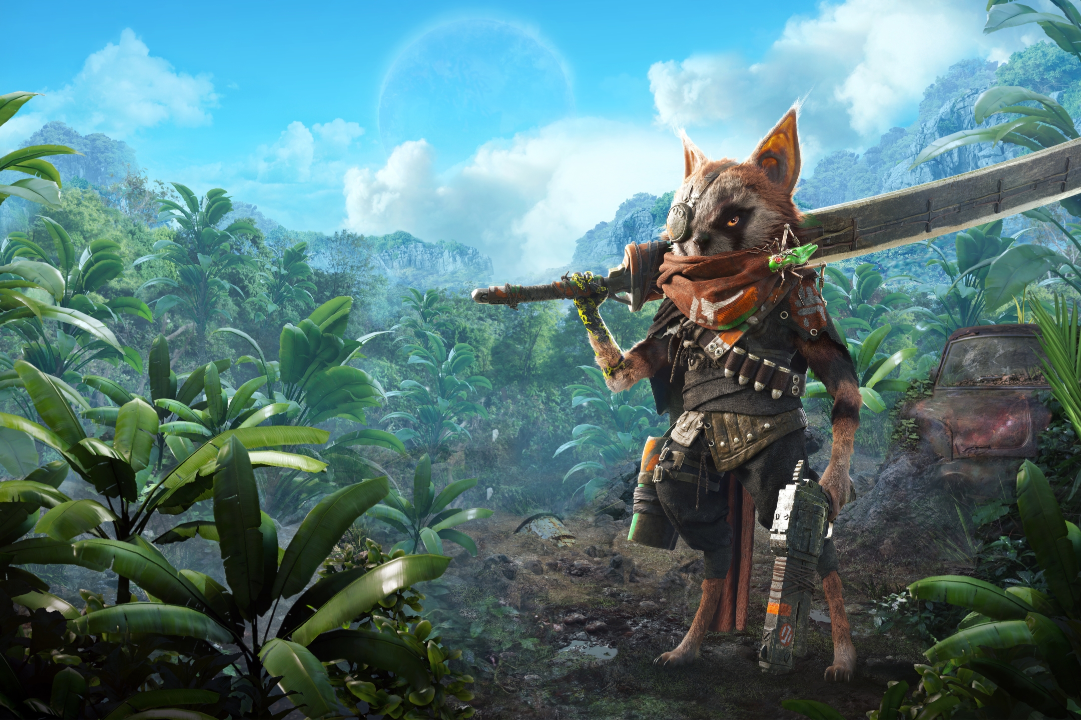 Handy-Wallpaper Computerspiele, Biomutant kostenlos herunterladen.