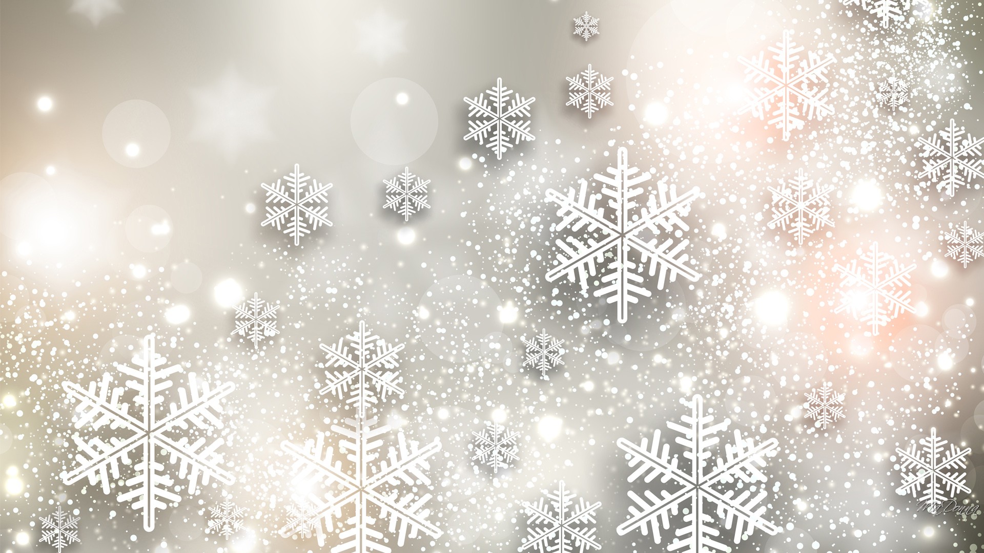 Download mobile wallpaper Snow, Artistic, Snowflake for free.