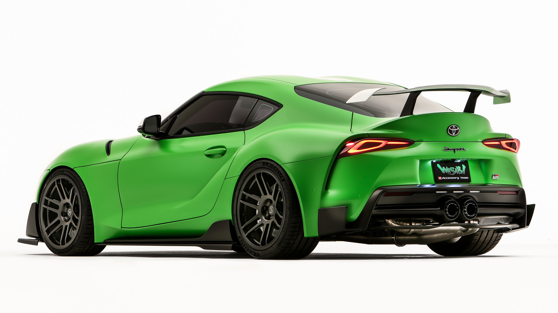 Download mobile wallpaper Toyota, Vehicles, Toyota Gr Supra, Toyota Gr Supra Wasabi Concept for free.