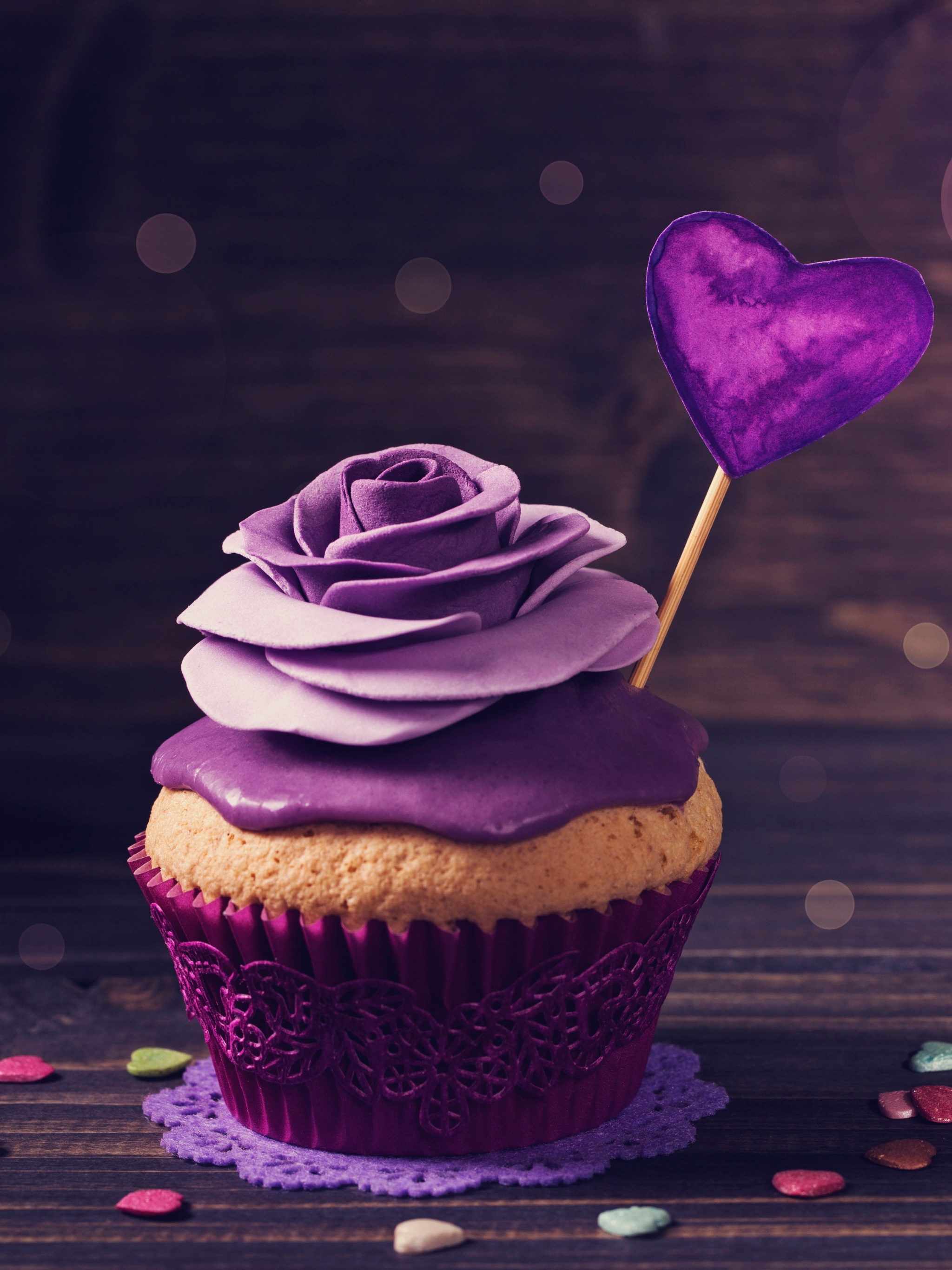 Download mobile wallpaper Food, Cupcake for free.