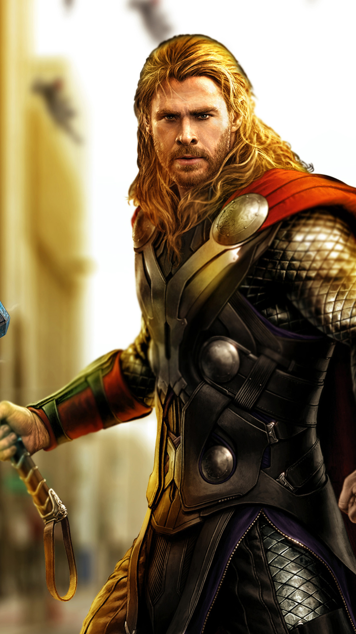 Download mobile wallpaper Movie, Thor, The Avengers, Avengers: Age Of Ultron for free.