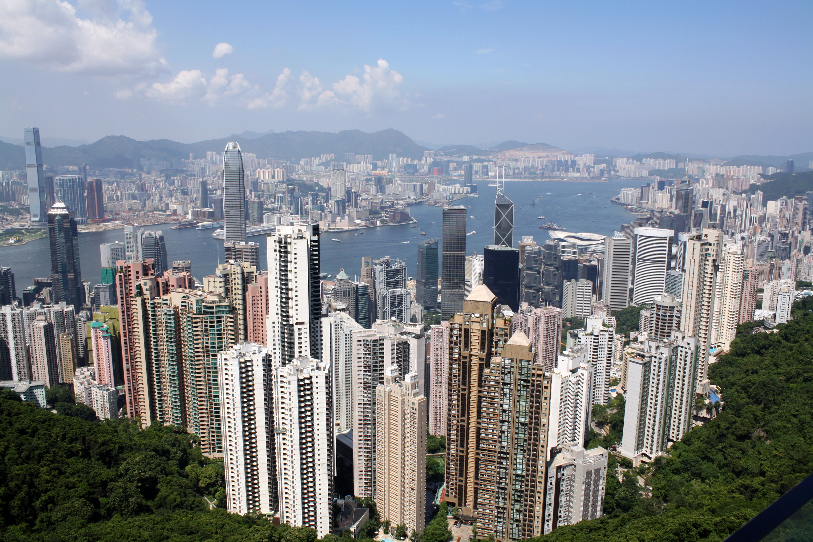 Скачать картинку Города, Город, Гонконг, Сделано Человеком в телефон бесплатно.