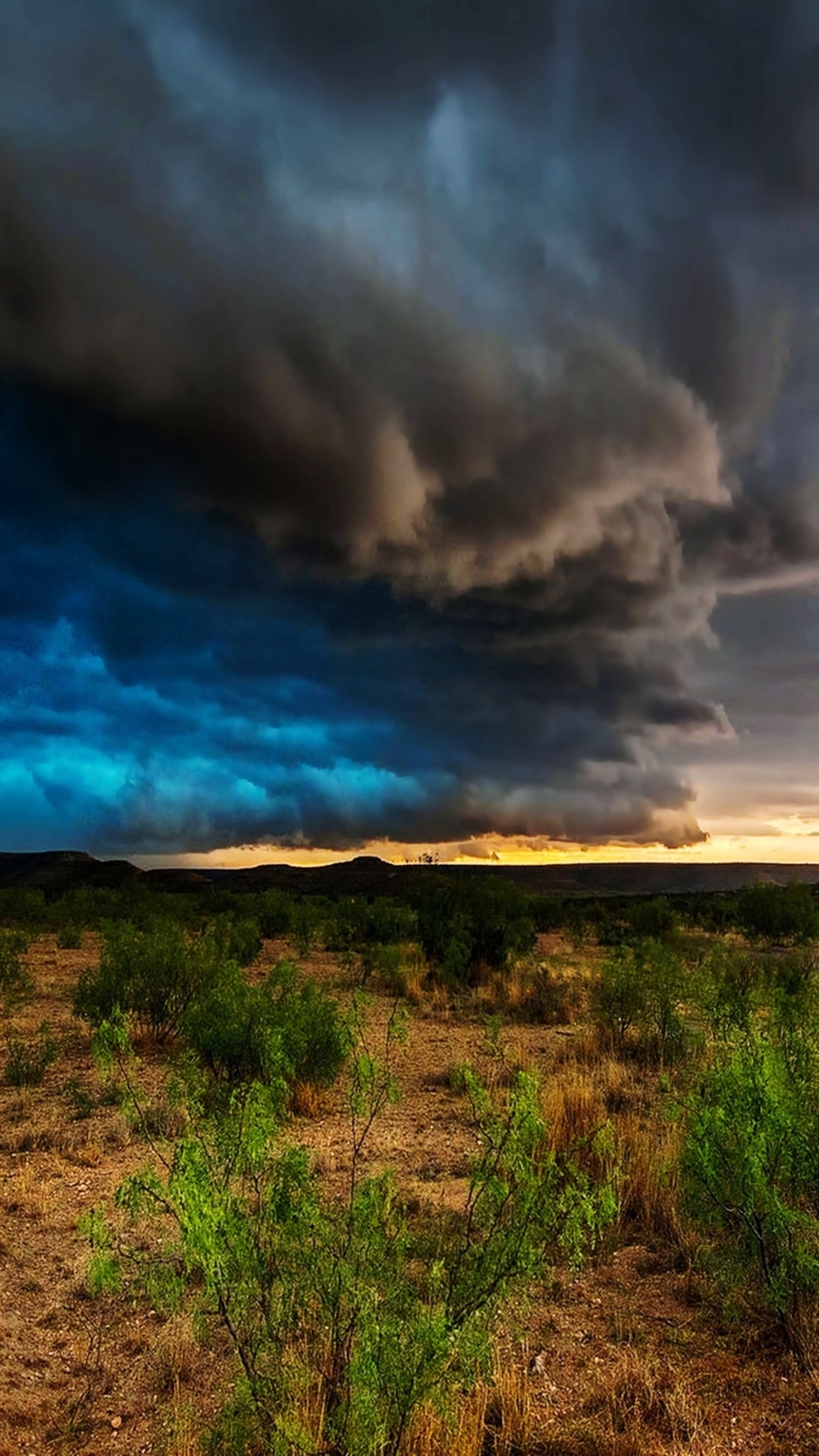 Download mobile wallpaper Landscape, Nature, Earth, Storm, Cloud for free.