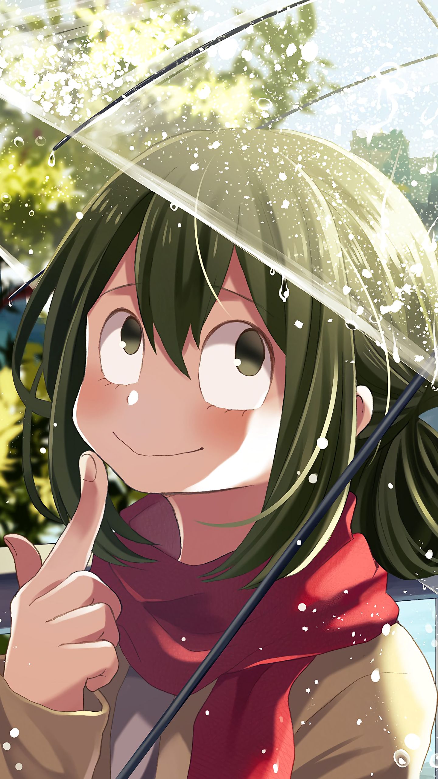 Baixar papel de parede para celular de Anime, Minha Academia De Heróis, Tsuyu Asui gratuito.