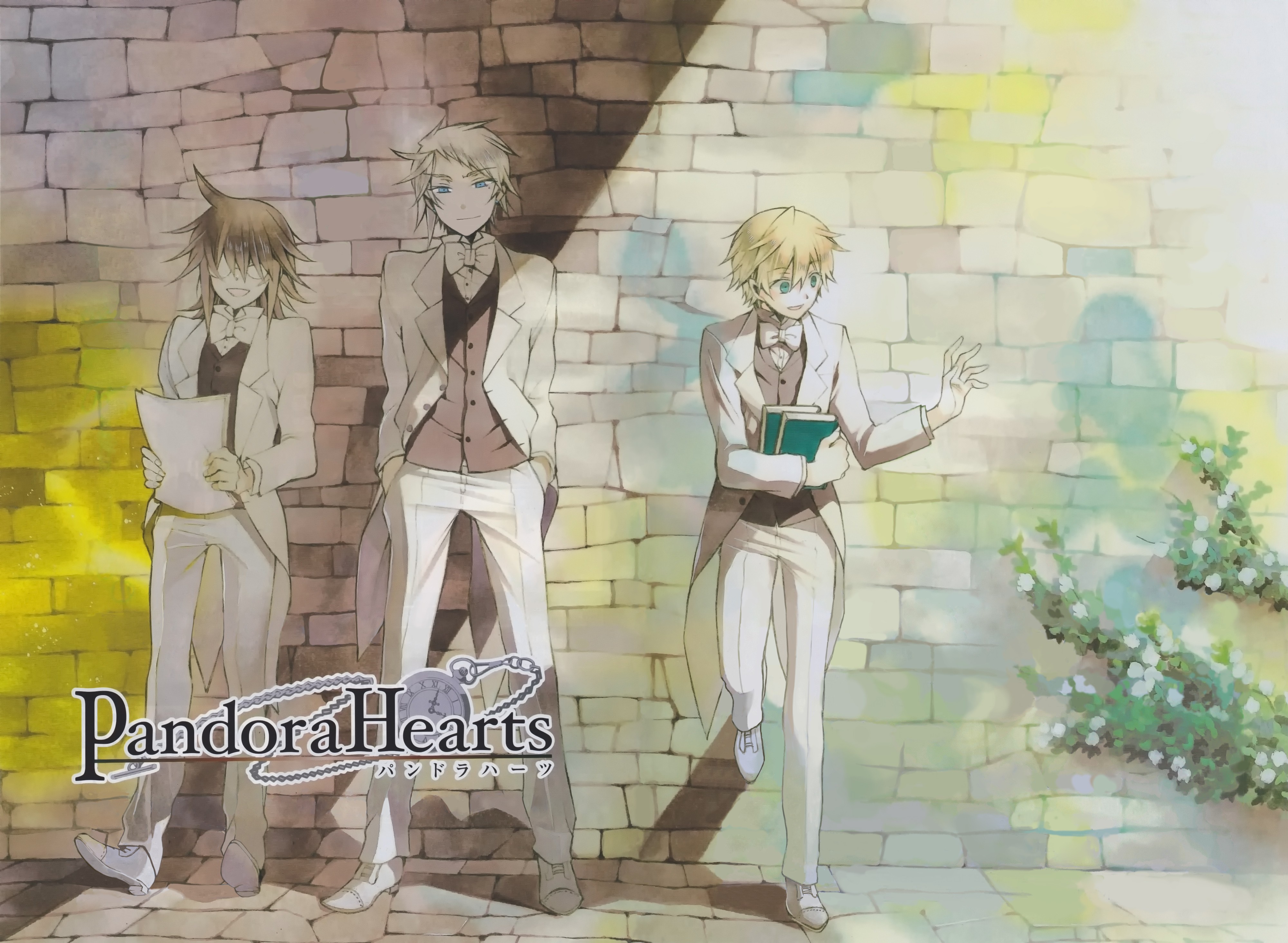 anime, pandora hearts, elliot nightray, leo (pandora hearts), oz vessalius