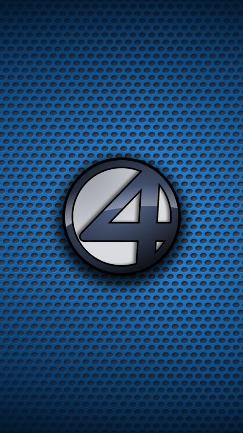 Handy-Wallpaper Logo, Comics, Fantastic Four kostenlos herunterladen.