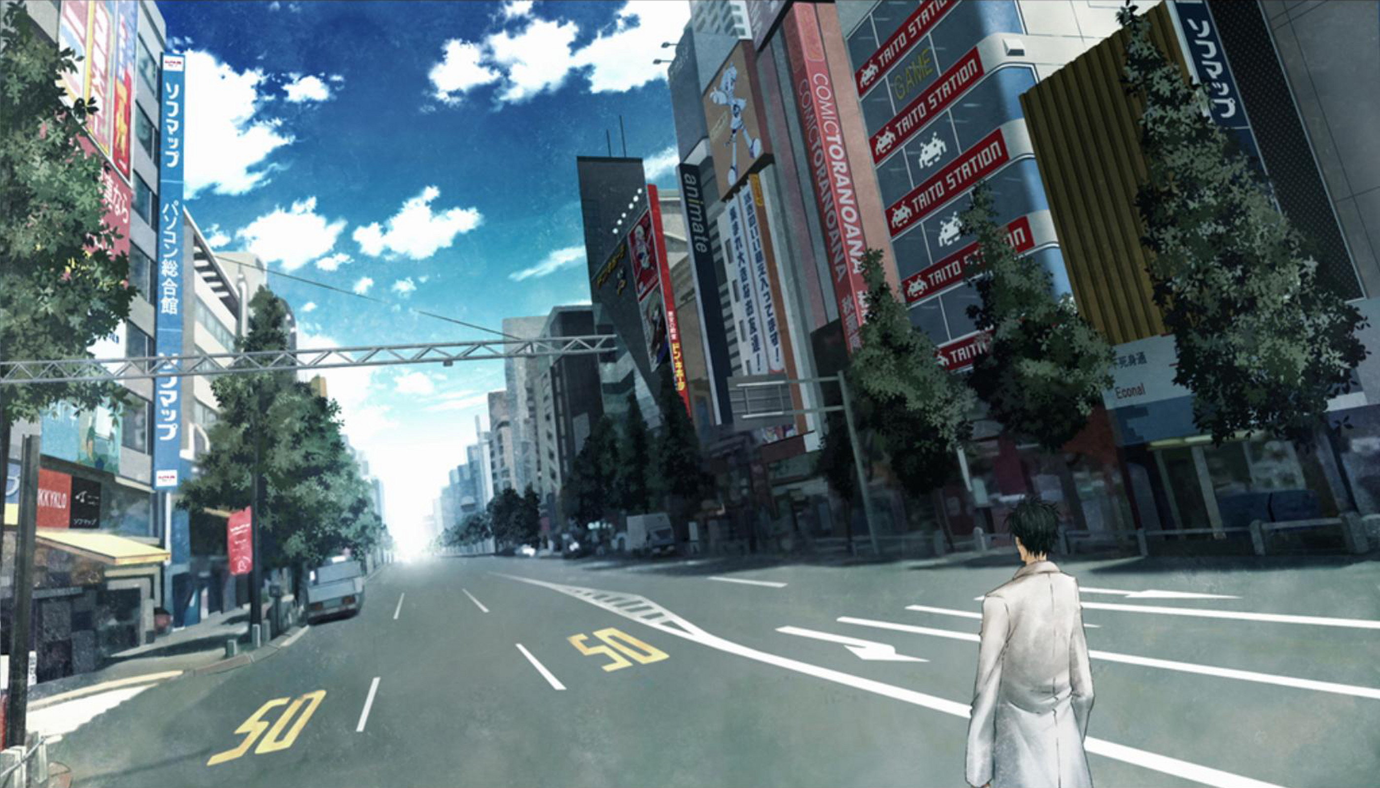Descarga gratuita de fondo de pantalla para móvil de Animado, Steins Gate, Rintaro Okabe.