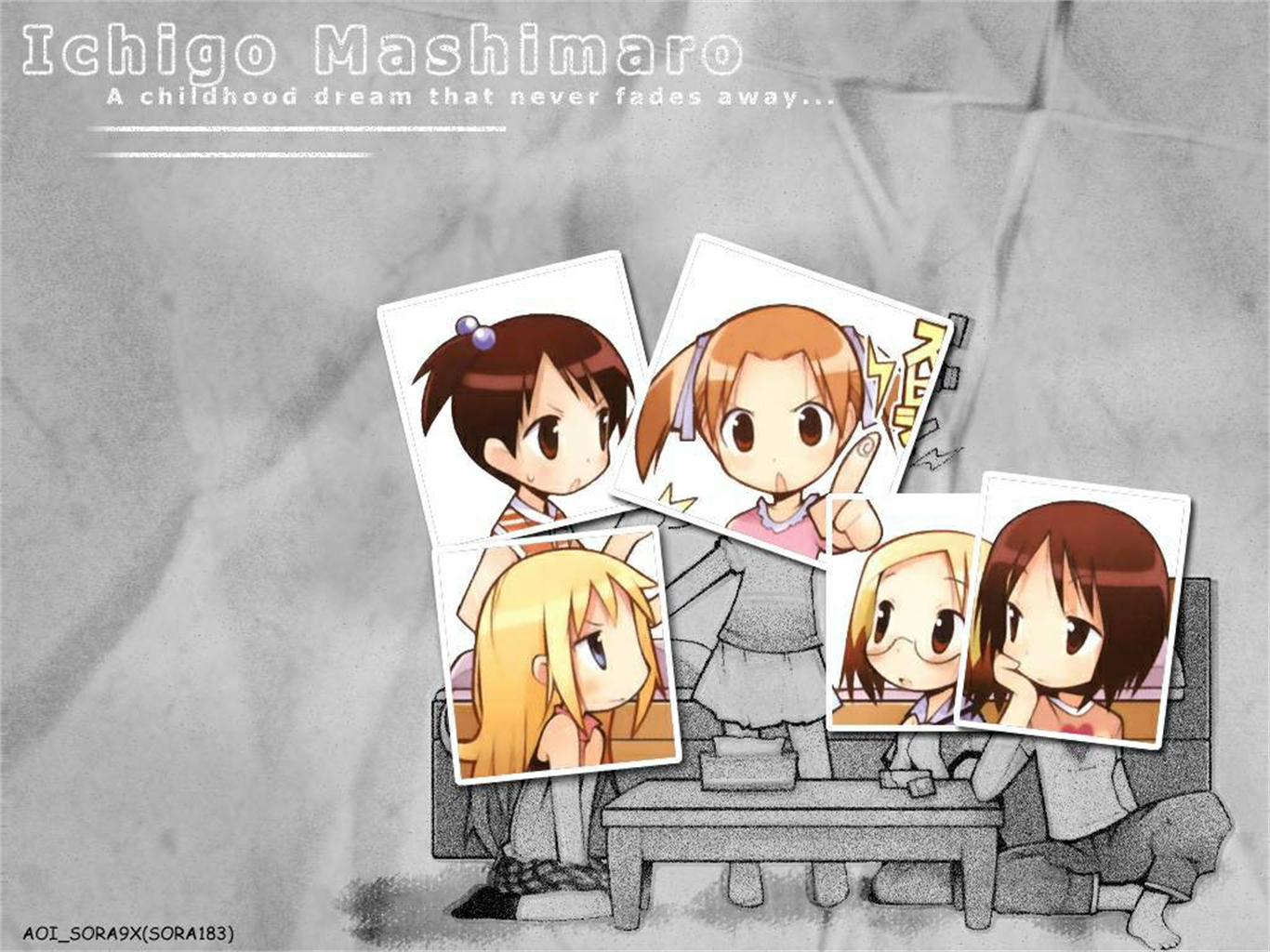 Baixar papel de parede para celular de Anime, Ichigo Mashimaro gratuito.