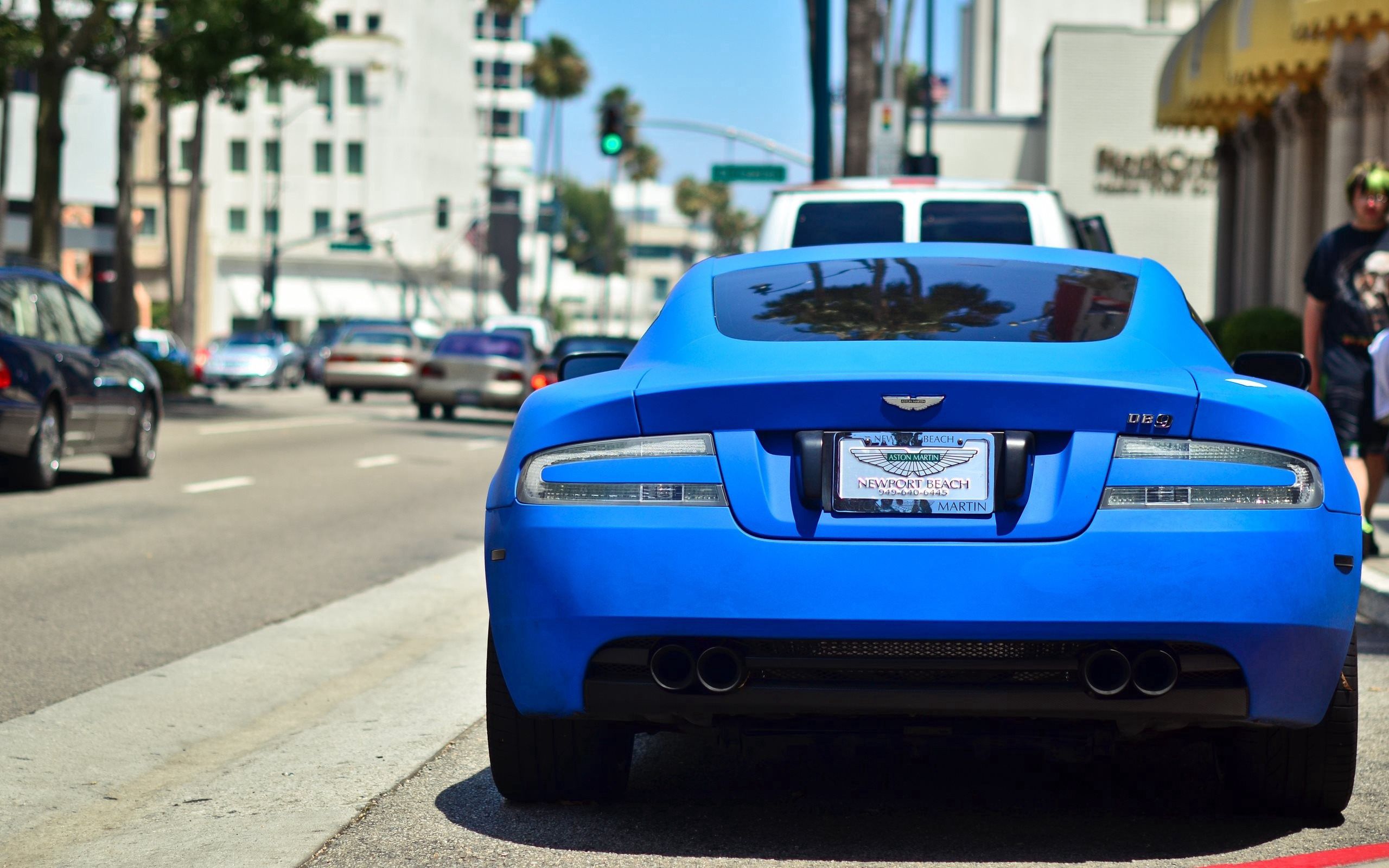 Free download wallpaper Rear View, Back View, Cars, Auto, Aston Martin on your PC desktop