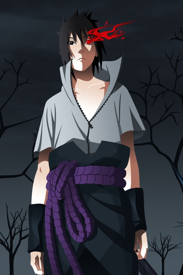 Download mobile wallpaper Anime, Naruto, Sasuke Uchiha for free.