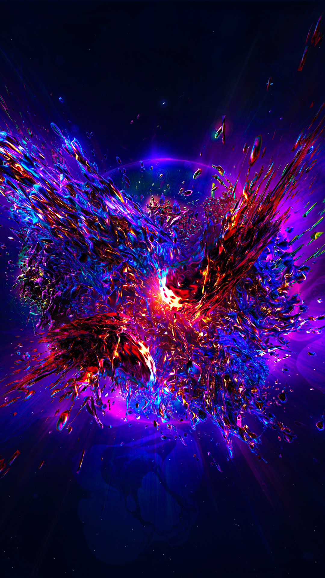 Download mobile wallpaper Abstract, Explosion for free.